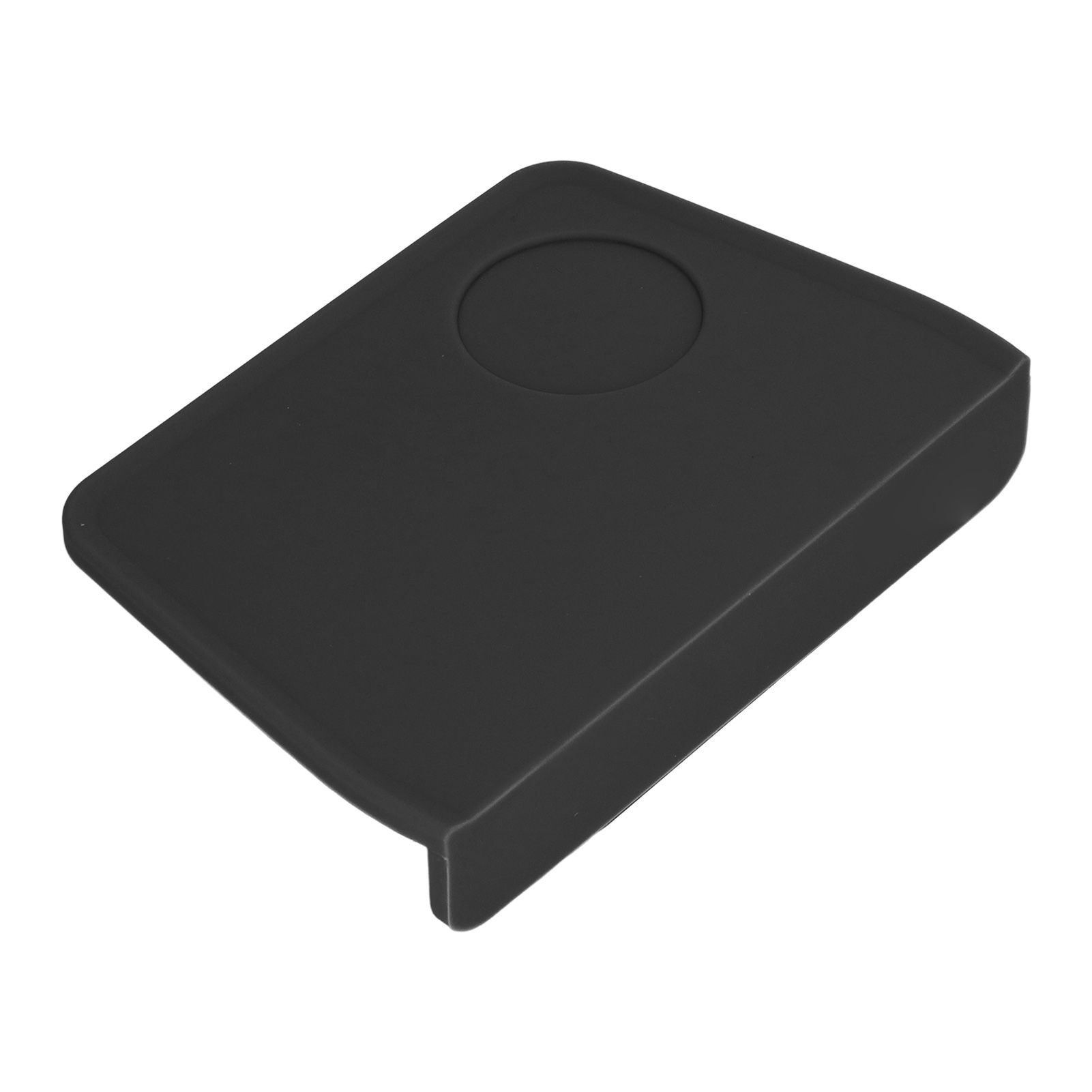 Coffee Tamper Mat with Tamper Slot Silicone Tamping Mat Coffee Pad Tamp Station Tool Black - Image 4