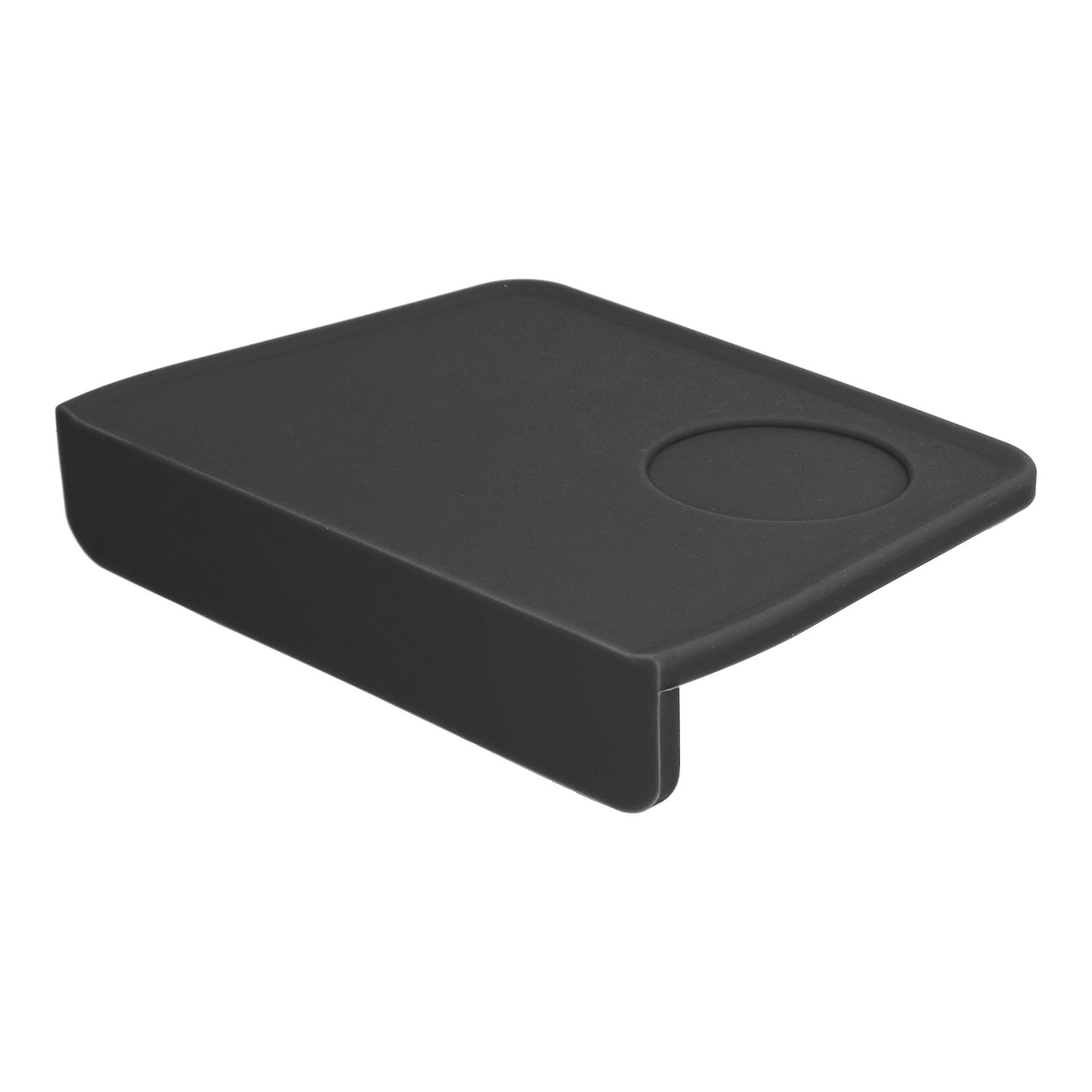 Coffee Tamper Mat with Tamper Slot Silicone Tamping Mat Coffee Pad Tamp Station Tool Black - Image 8
