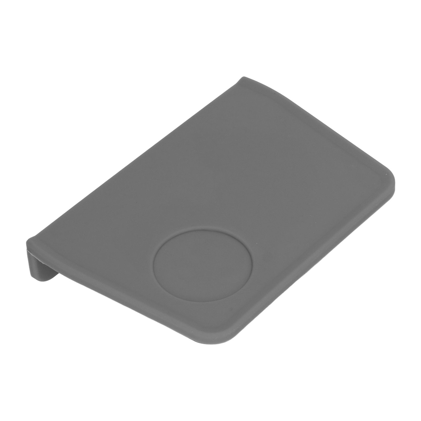Coffee Tamper Mat with Tamper Slot Silicone Tamping Mat Coffee Pad Tamp Station Tool Grey - Image 3