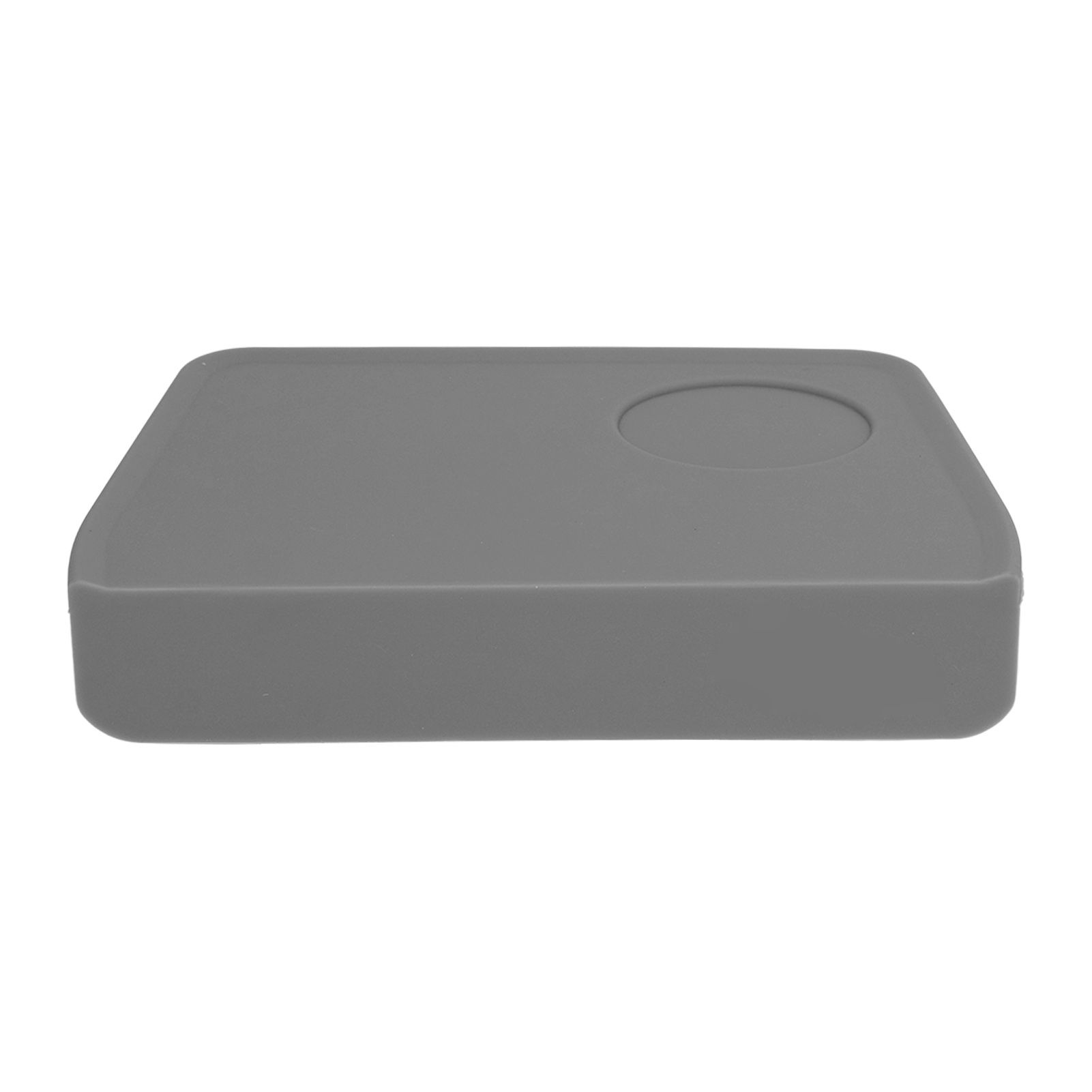 Coffee Tamper Mat with Tamper Slot Silicone Tamping Mat Coffee Pad Tamp Station Tool Grey - Image 6
