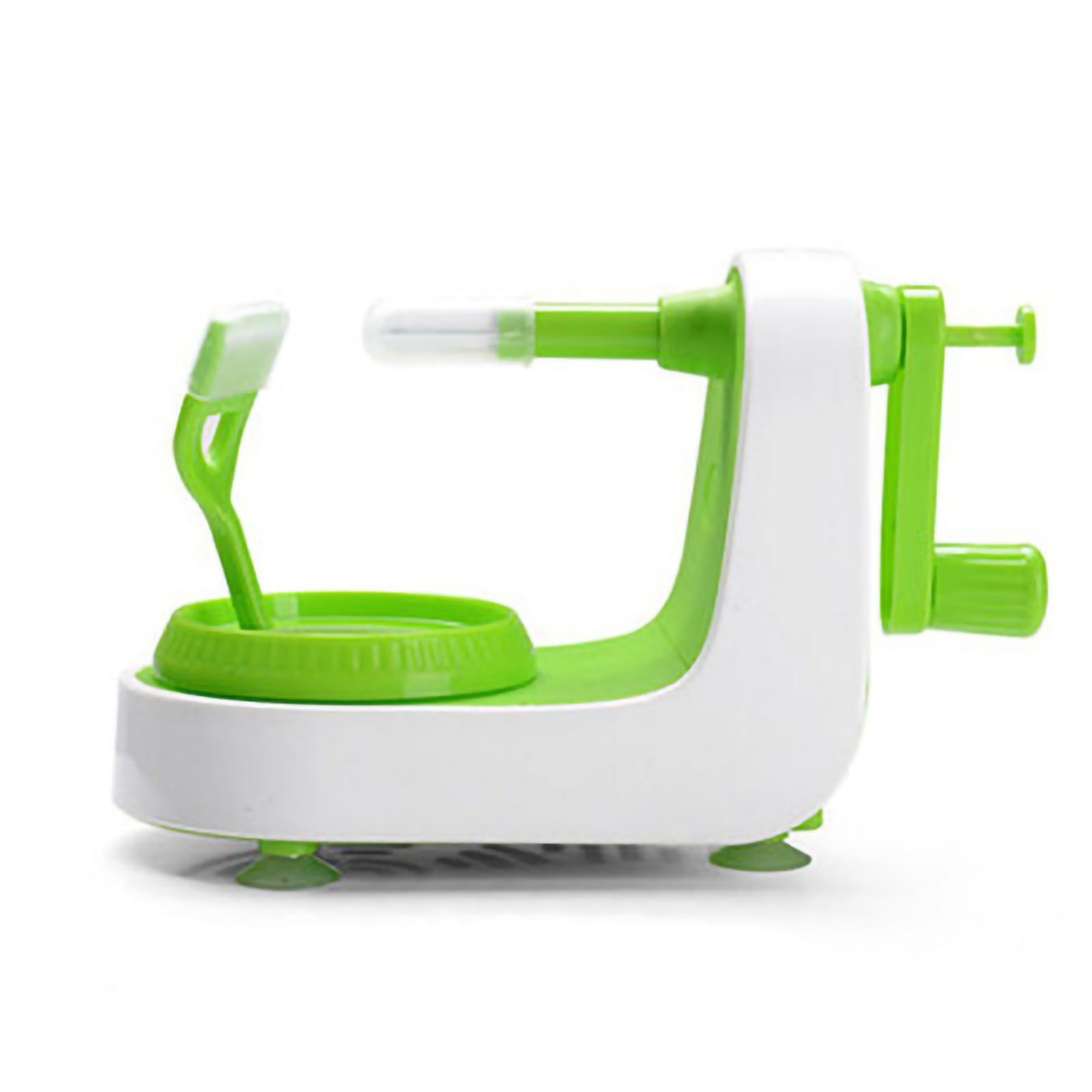 Apple Peeler 360 Degree Rotating Blade Hand Multifunction Fruit Peeler with Base Suction Cup 1pcs Scratcher - Image 1