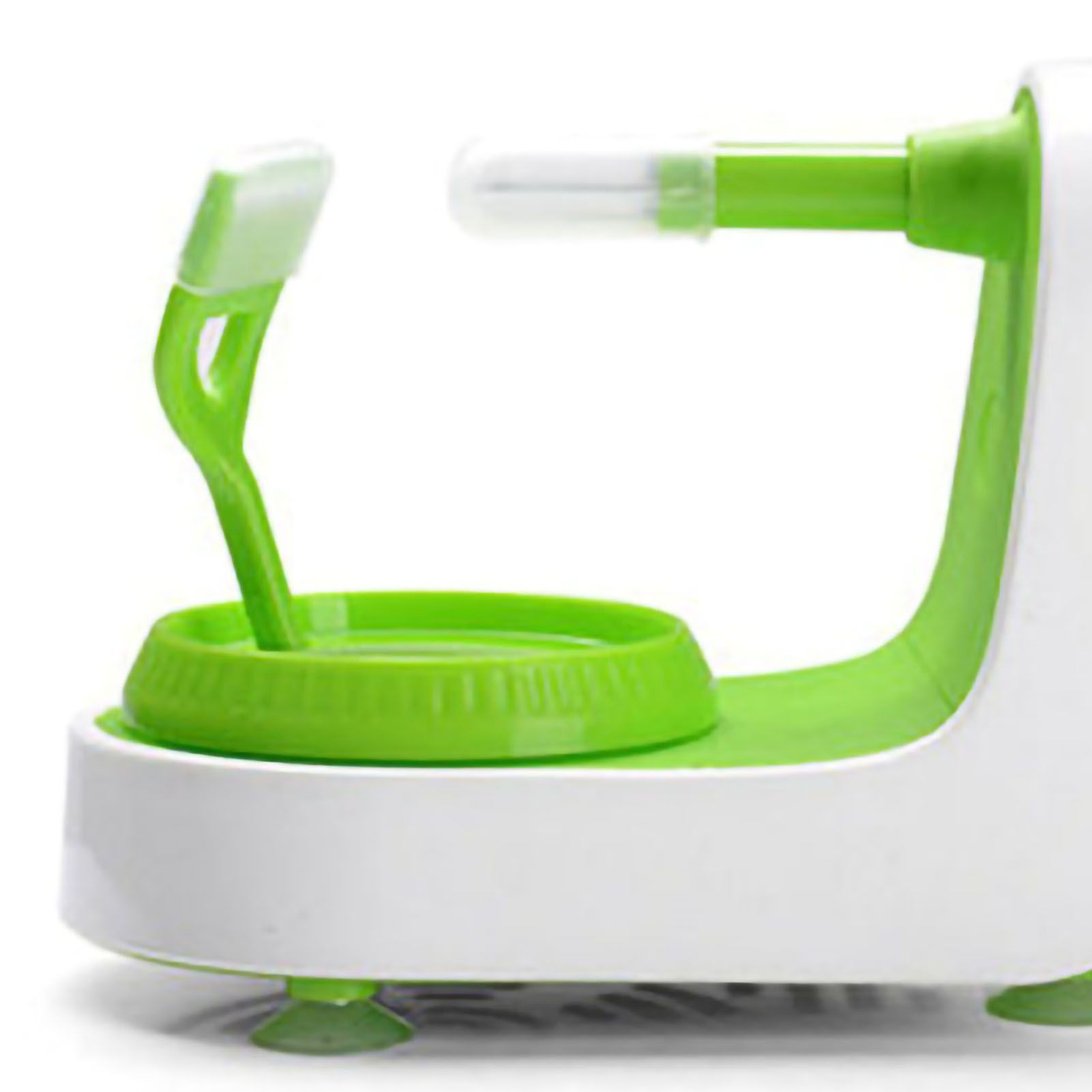 Apple Peeler 360 Degree Rotating Blade Hand Multifunction Fruit Peeler with Base Suction Cup 1pcs Scratcher - Image 2