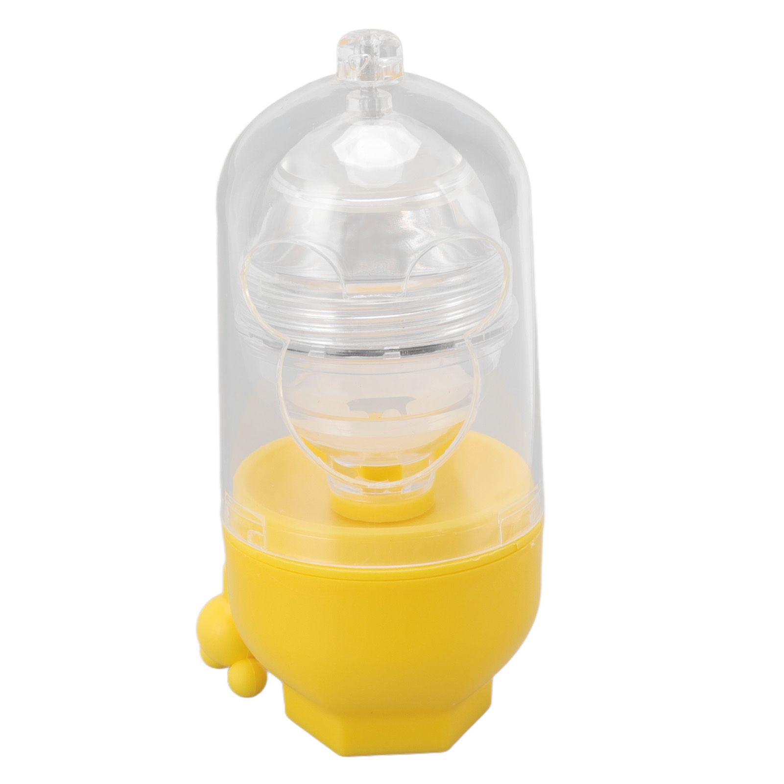 Egg Scrambler Convenient Hand Powered Golden Egg Maker for Mixing Egg Home Kitchen Yellow - Image 4