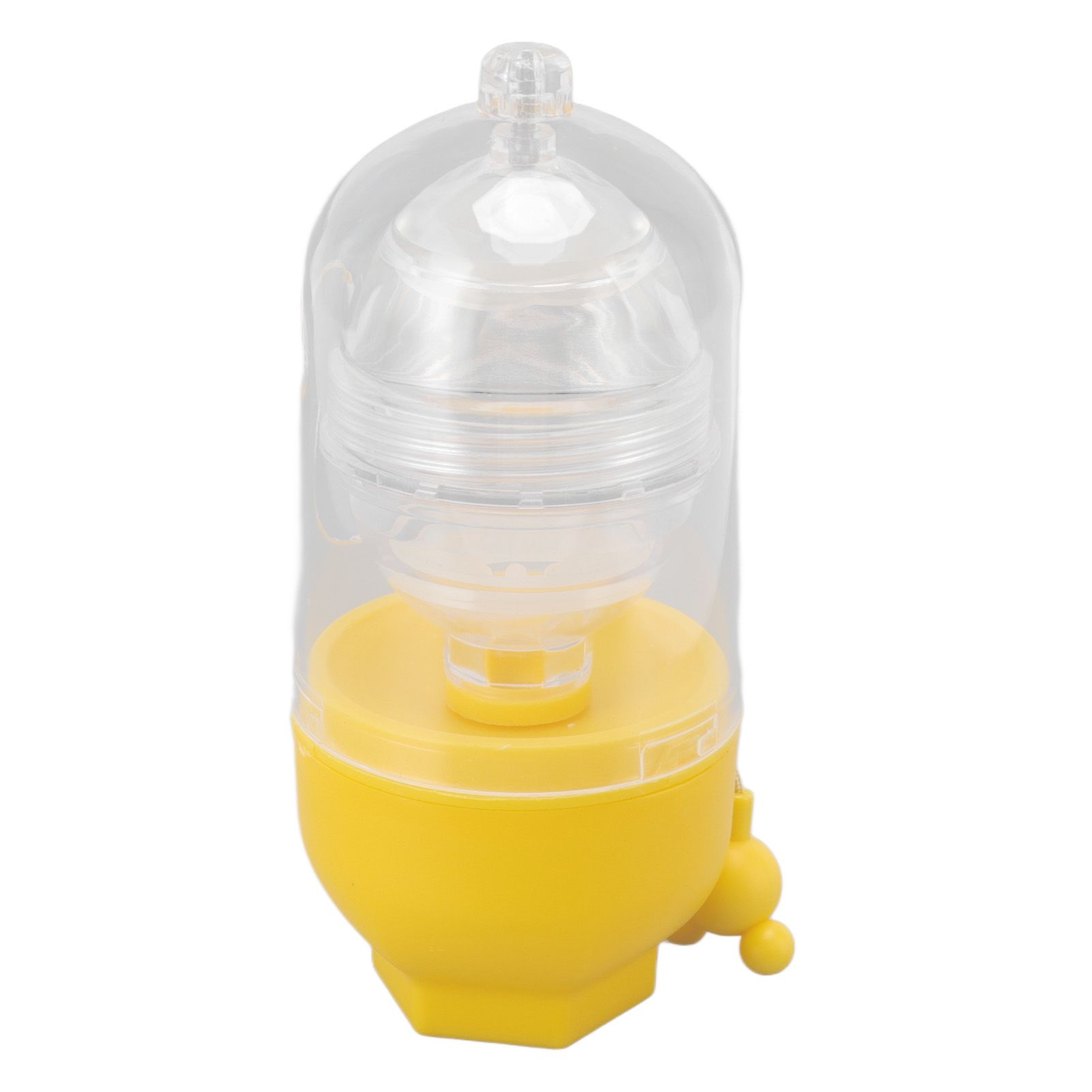 Egg Scrambler Convenient Hand Powered Golden Egg Maker for Mixing Egg Home Kitchen Yellow - Image 5