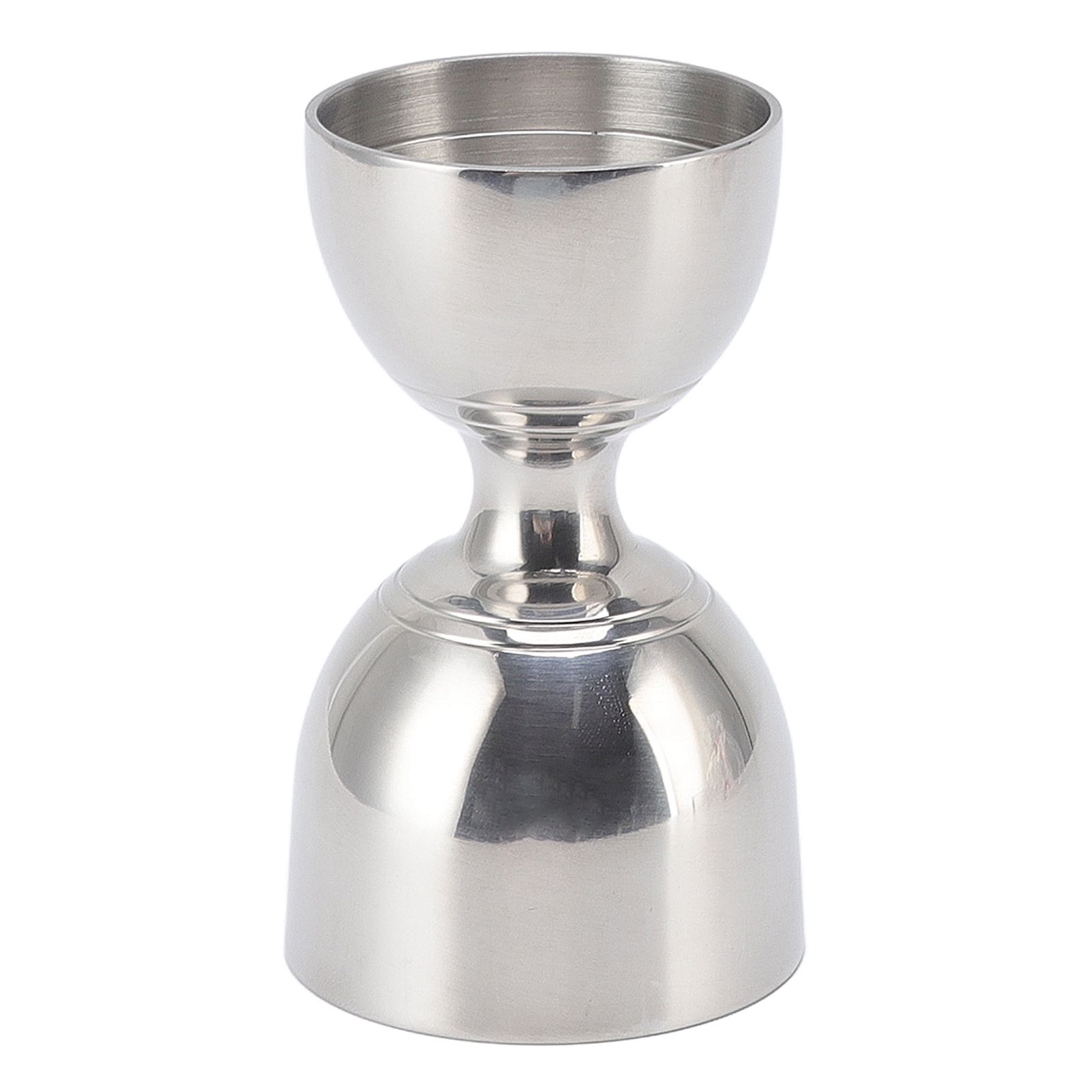 Cocktail Jigger 30/60ml Stainless Steel Durable High Accuracy Wide Opening Shot Measure Jigger for Cocktail Liquor 30/60ml Classic Silver - Image 3