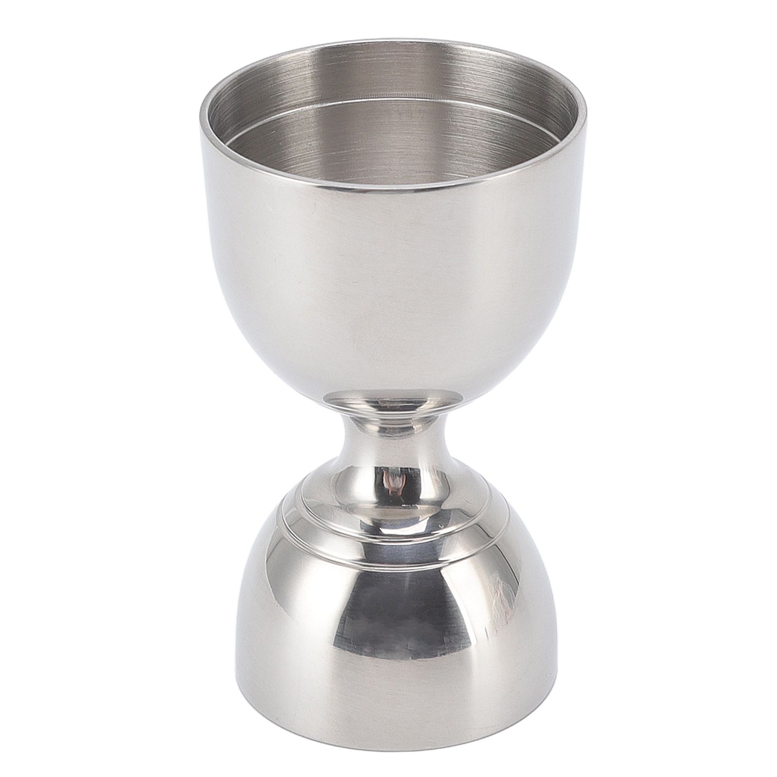 Cocktail Jigger 30/60ml Stainless Steel Durable High Accuracy Wide Opening Shot Measure Jigger for Cocktail Liquor 30/60ml Classic Silver - Image 5