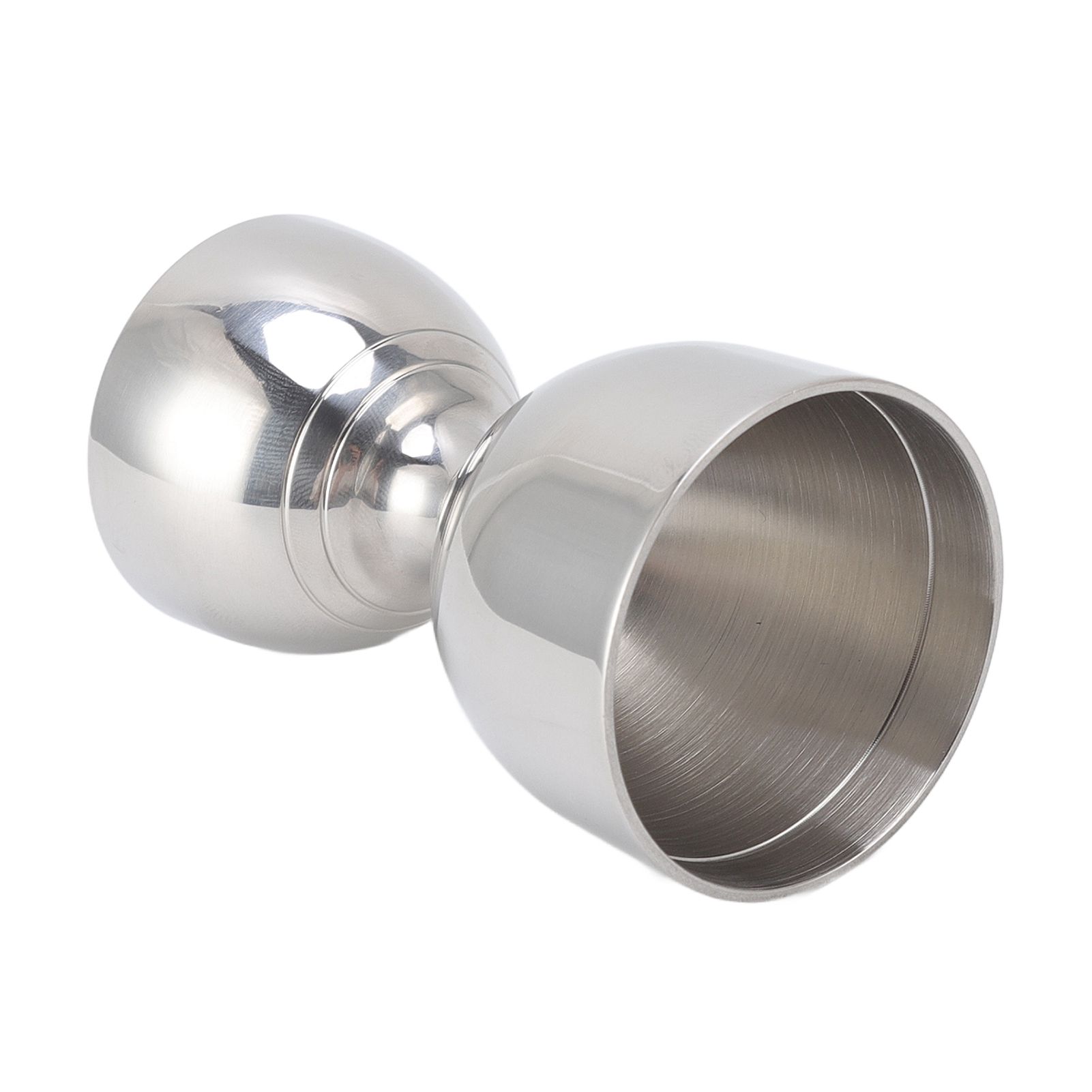 Cocktail Jigger 30/60ml Stainless Steel Durable High Accuracy Wide Opening Shot Measure Jigger for Cocktail Liquor 30/60ml Classic Silver - Image 6