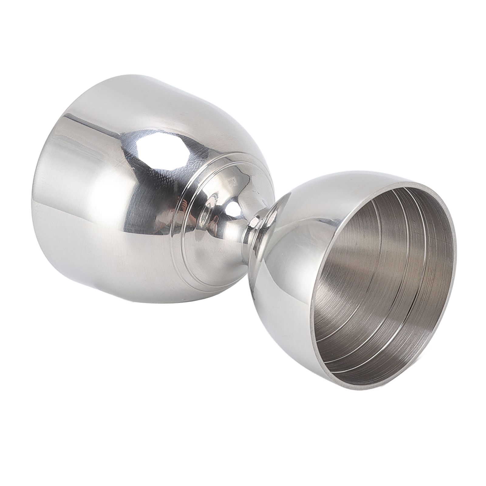 Cocktail Jigger 30/60ml Stainless Steel Durable High Accuracy Wide Opening Shot Measure Jigger for Cocktail Liquor 30/60ml Classic Silver - Image 7