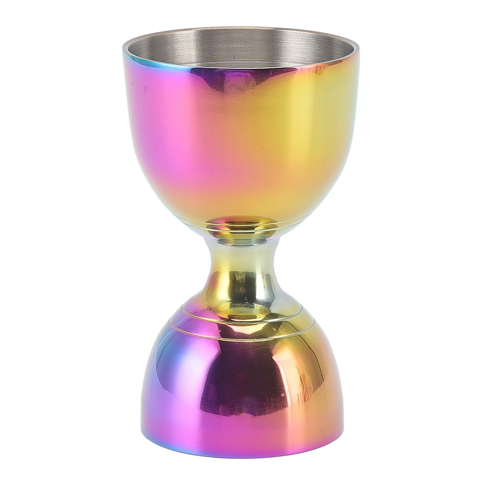 Cocktail Jigger 30/60ml Stainless Steel Durable High Accuracy Wide Opening Shot Measure Jigger for Cocktail Liquor 30/60ml Colorful - Image 1