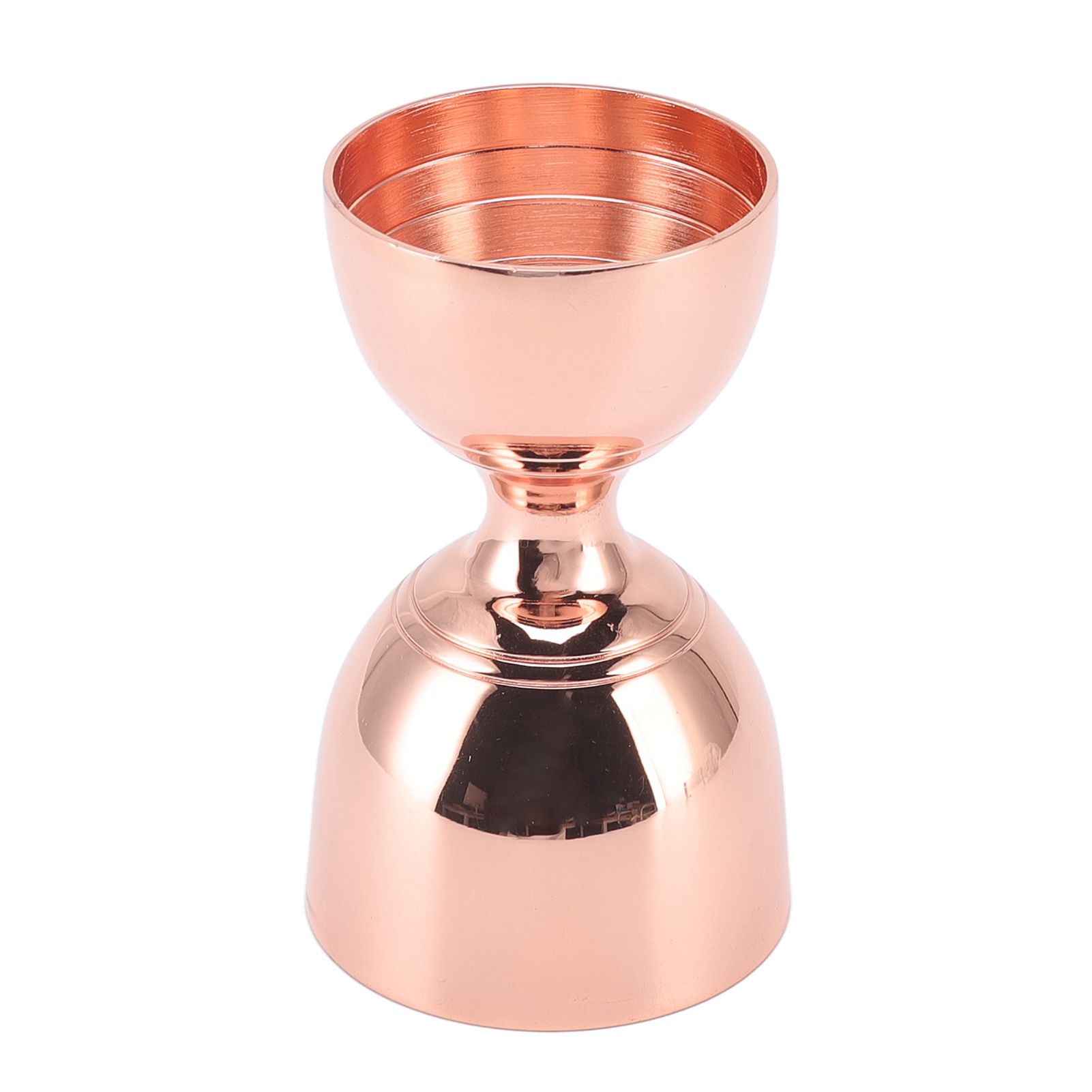Cocktail Jigger 30/60ml Stainless Steel Durable High Accuracy Wide Opening Shot Measure Jigger for Cocktail Liquor 30/60ml Rose Gold - Image 4