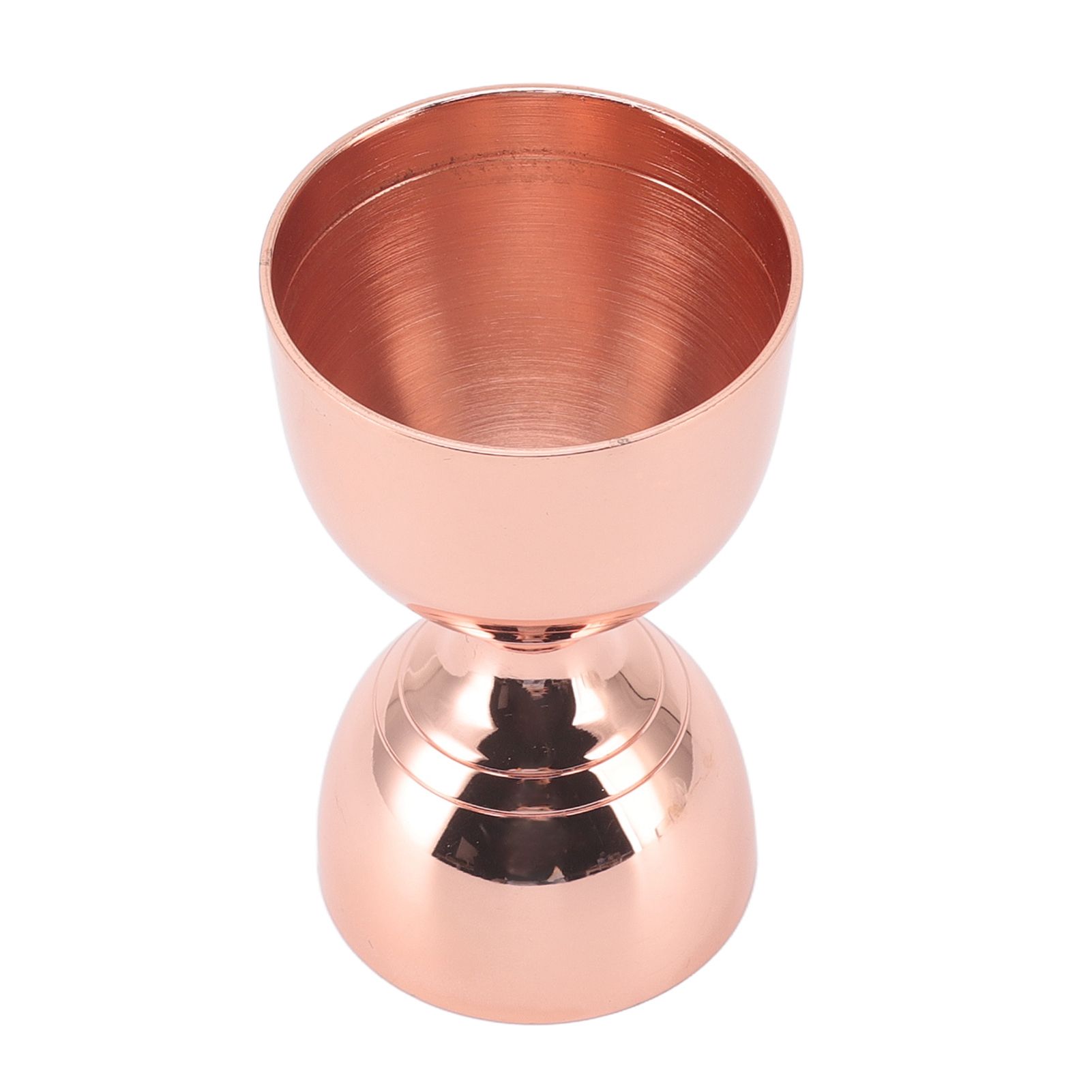 Cocktail Jigger 30/60ml Stainless Steel Durable High Accuracy Wide Opening Shot Measure Jigger for Cocktail Liquor 30/60ml Rose Gold - Image 5
