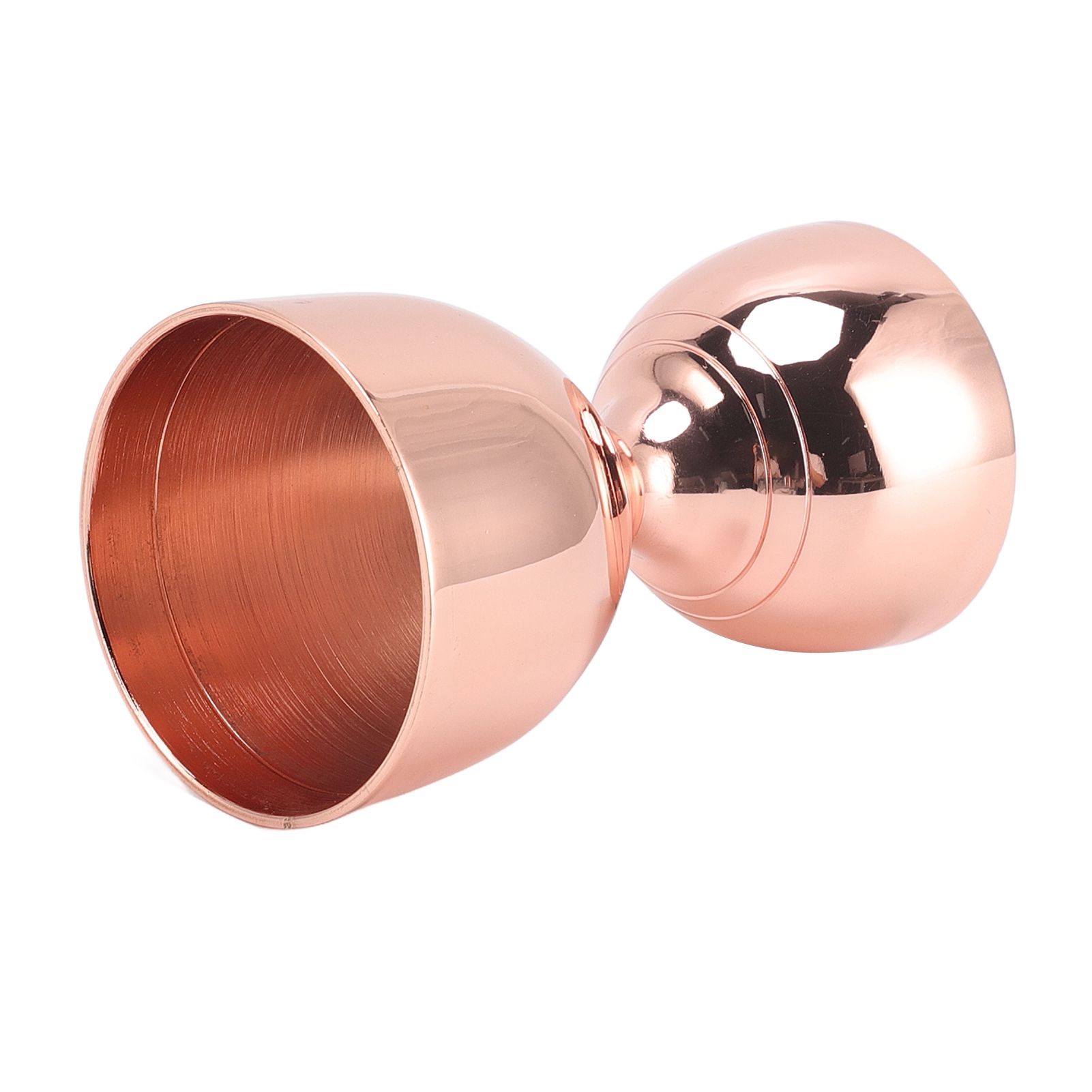 Cocktail Jigger 30/60ml Stainless Steel Durable High Accuracy Wide Opening Shot Measure Jigger for Cocktail Liquor 30/60ml Rose Gold - Image 8