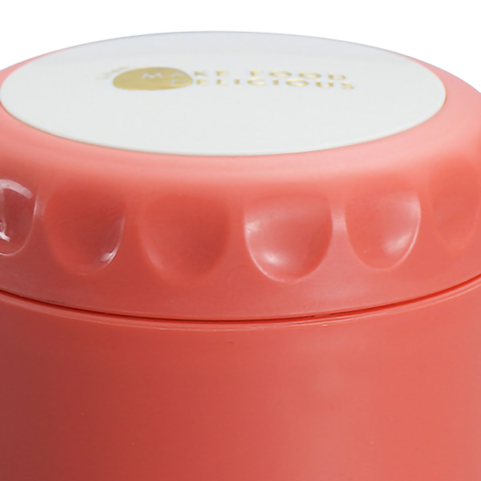 Thermal Insulated Food Jar Good Sealing Leakproof Food Grade Material Stainless Steel Soup Cup for Home Office School Stainless Steel Red - Image 5