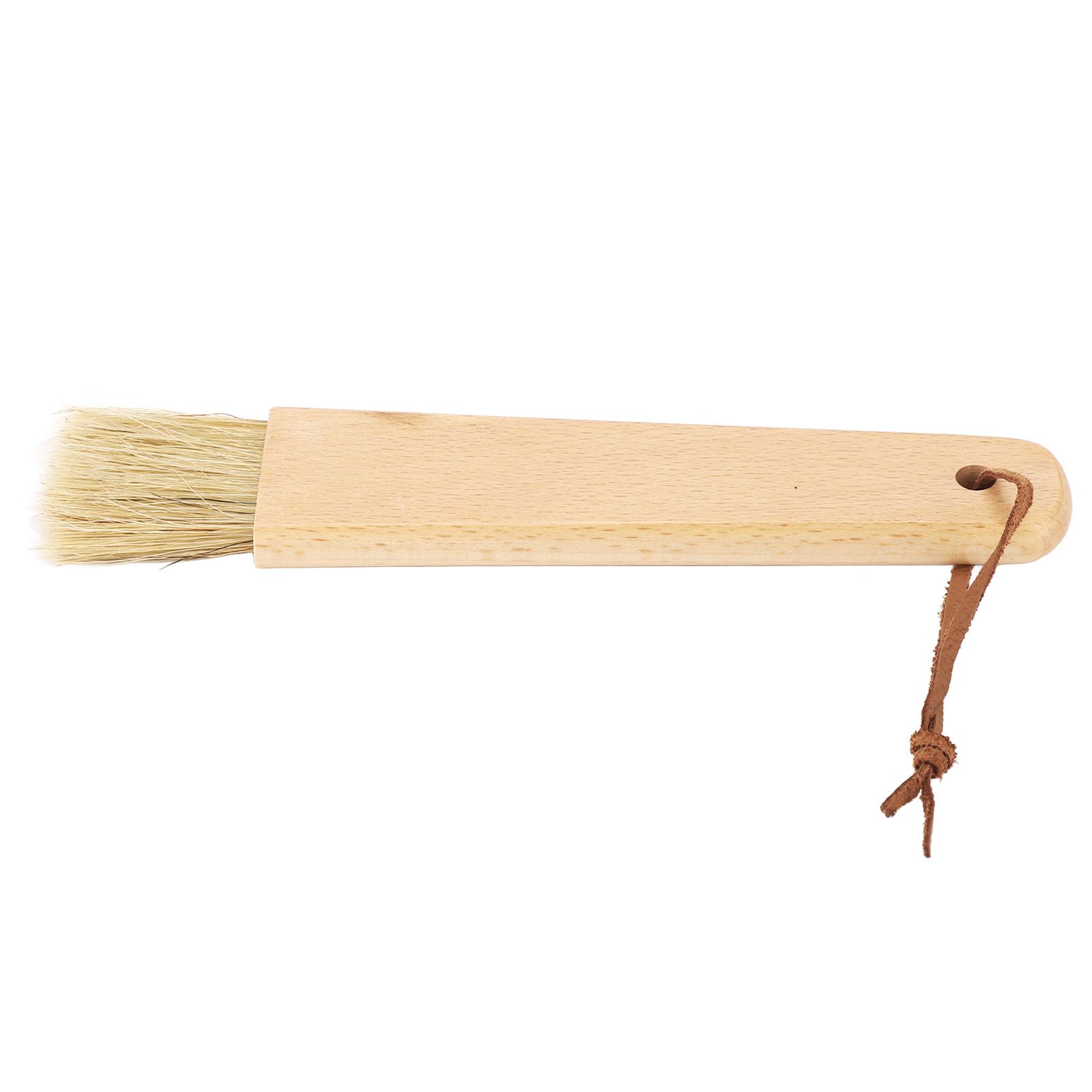 Coffee Grinder Cleaning Brush Soft Bristles Ergonomic Quick Cleaning Coffee Brush with Wooden Handle for Home Cafe Beech, Bristle - Image 2