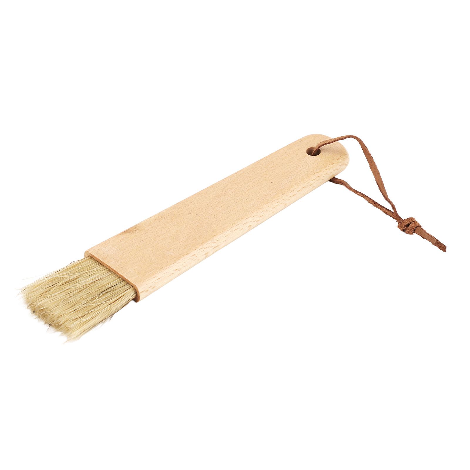 Coffee Grinder Cleaning Brush Soft Bristles Ergonomic Quick Cleaning Coffee Brush with Wooden Handle for Home Cafe Beech, Bristle - Image 3