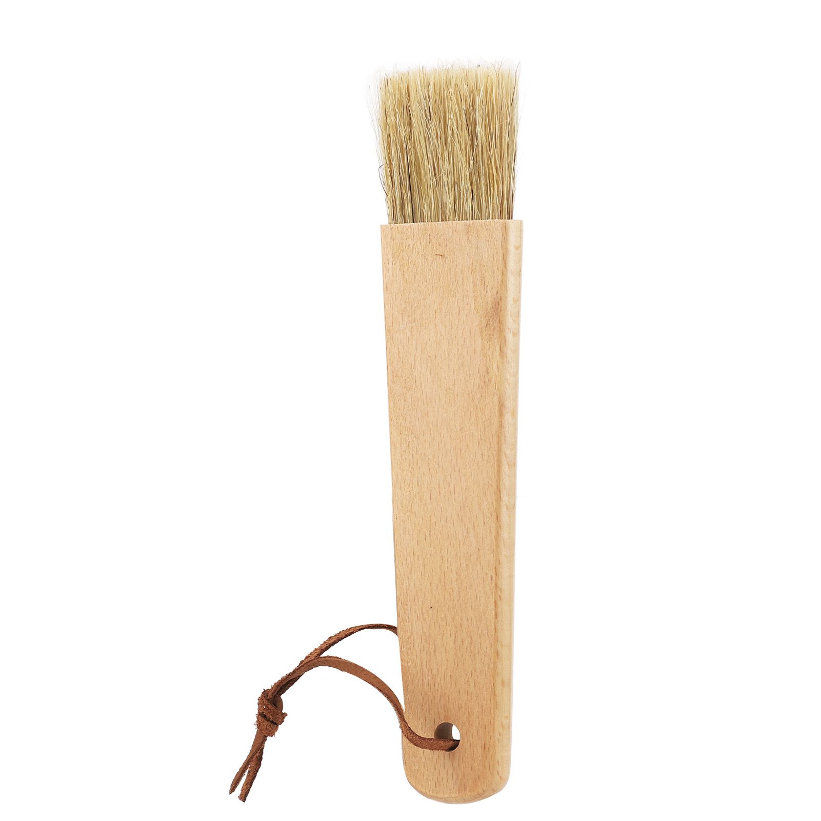 Coffee Grinder Cleaning Brush Soft Bristles Ergonomic Quick Cleaning Coffee Brush with Wooden Handle for Home Cafe Beech, Bristle - Image 5