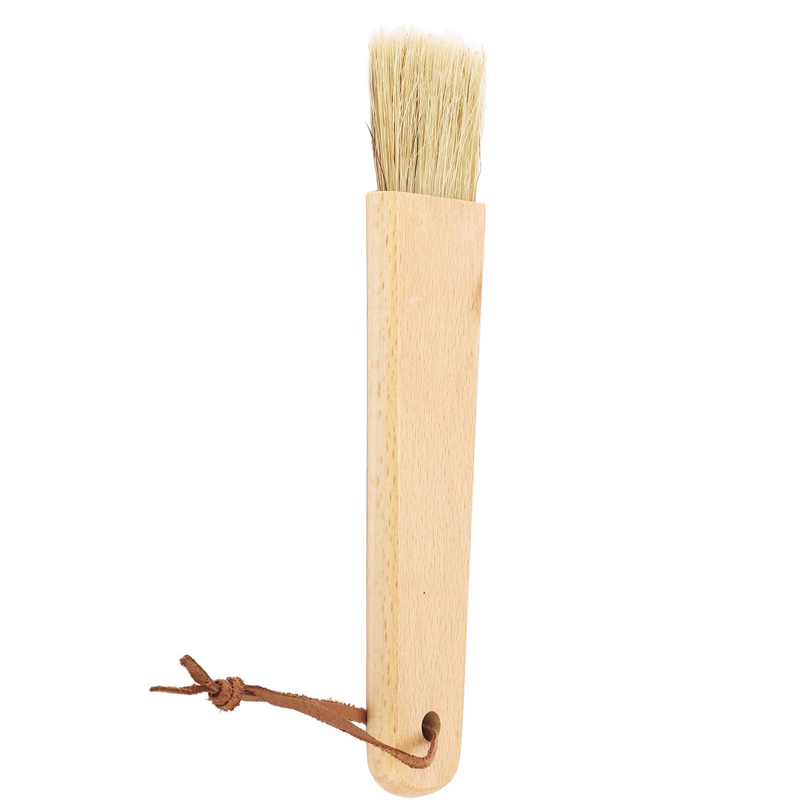 Coffee Grinder Cleaning Brush Soft Bristles Ergonomic Quick Cleaning Coffee Brush with Wooden Handle for Home Cafe Beech, Bristle - Image 8