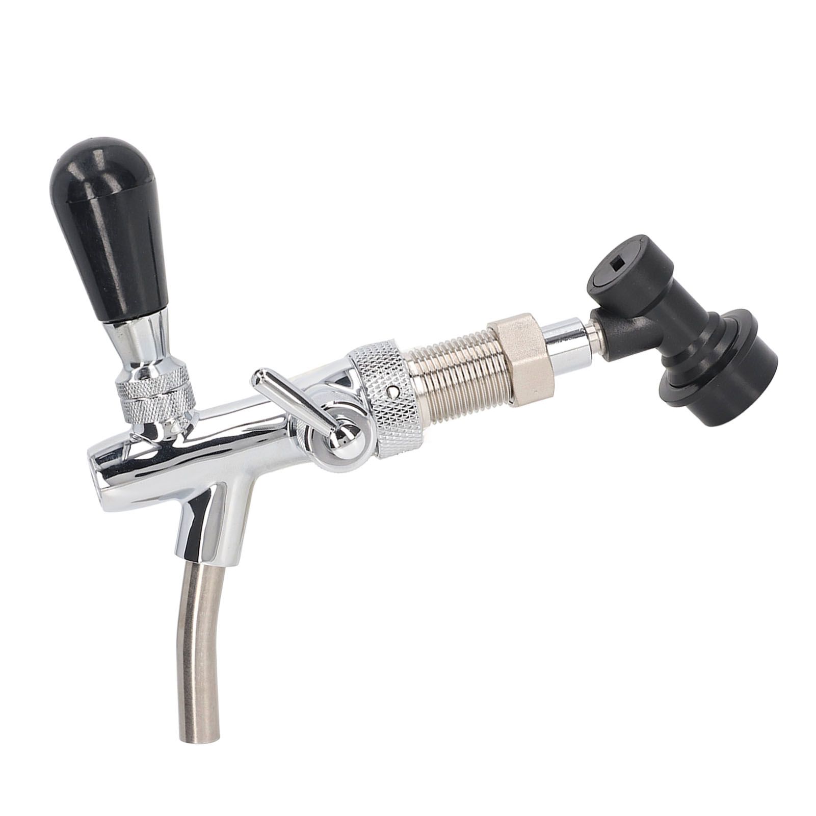 G5/8 Beer Tap 304 Stainless Steel Adjustable Beer Faucet Liquid Dispenser for Bar Restaurant Hotel Home - Image 2