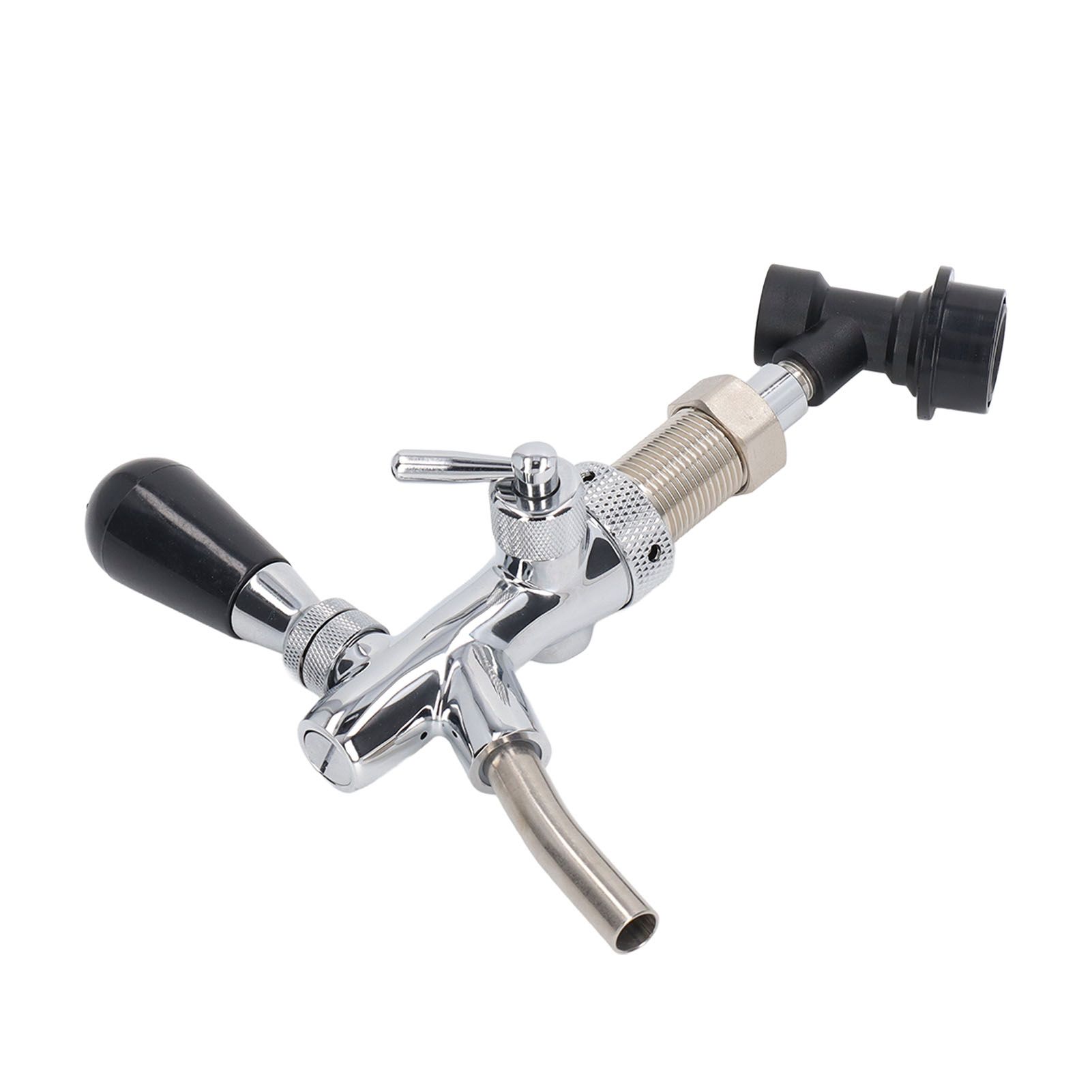 G5/8 Beer Tap 304 Stainless Steel Adjustable Beer Faucet Liquid Dispenser for Bar Restaurant Hotel Home - Image 4