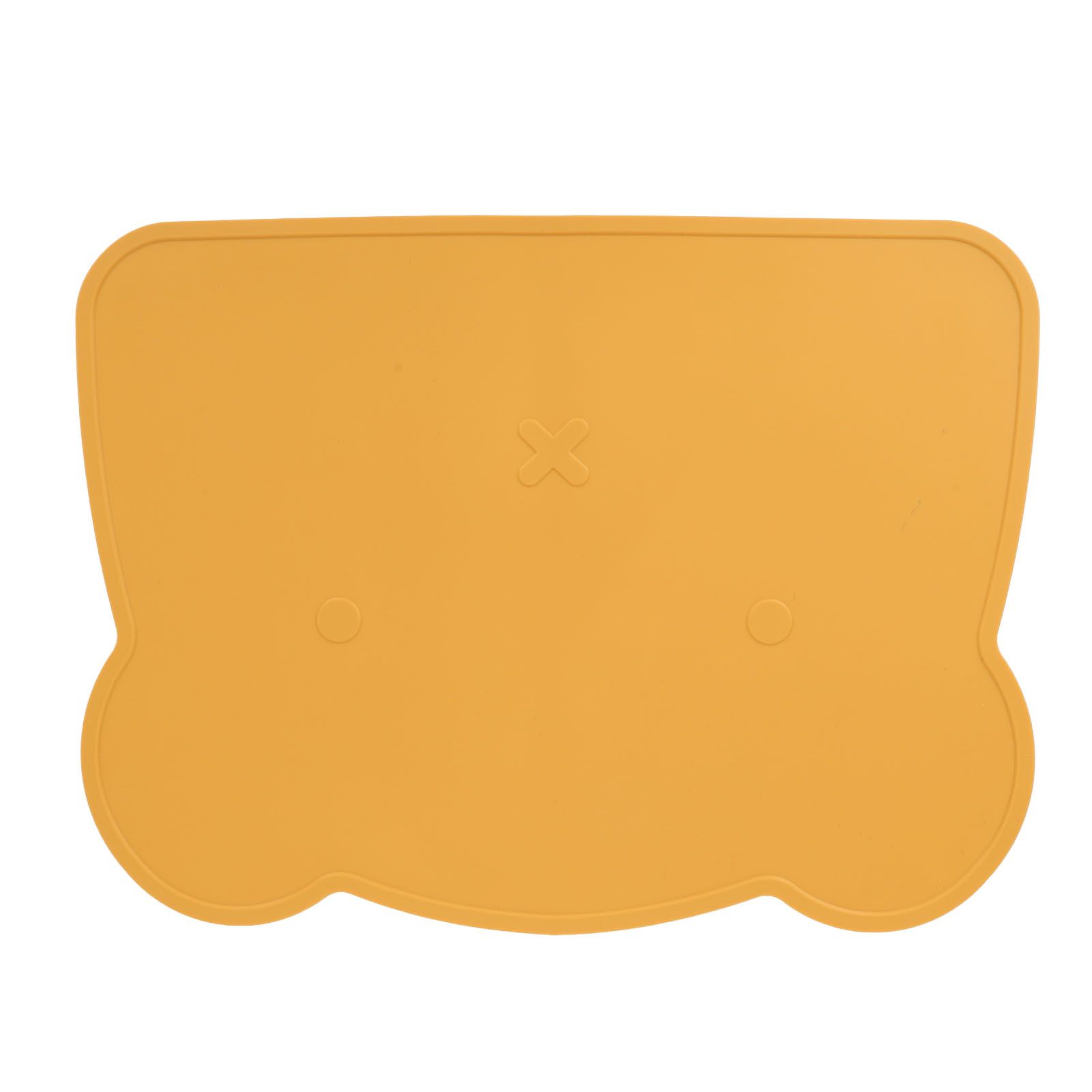 Silicone Placemat Thicken Heat Insulation Anti Slip Soft Elastic Silicone Bear Placemat for Home Hotel Restaurant Yellow - Image 7