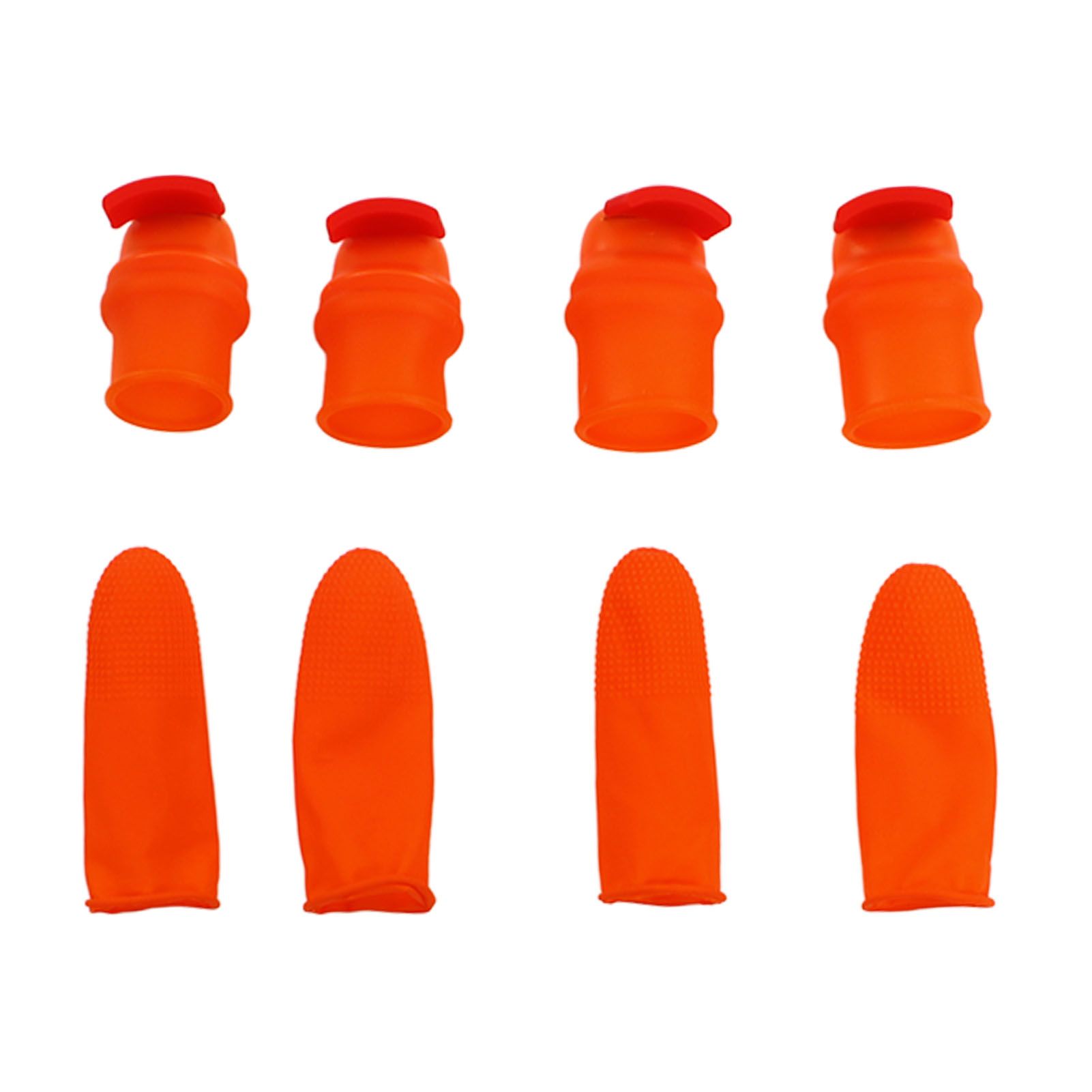 Silicone Thumb Knife Stainless Steel Thumb Knife Picker for Peel Pick Vegetables Pepper Beans Bent Knife - Image 8