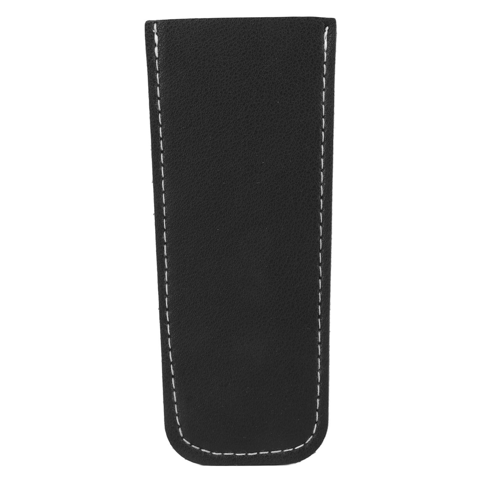 Pan Handle Cover PU Leather Anti Scald Hot Pot Holder Kitchen Cooking Accessories for Cast Iron Skillet Frying Pan Black - Image 1