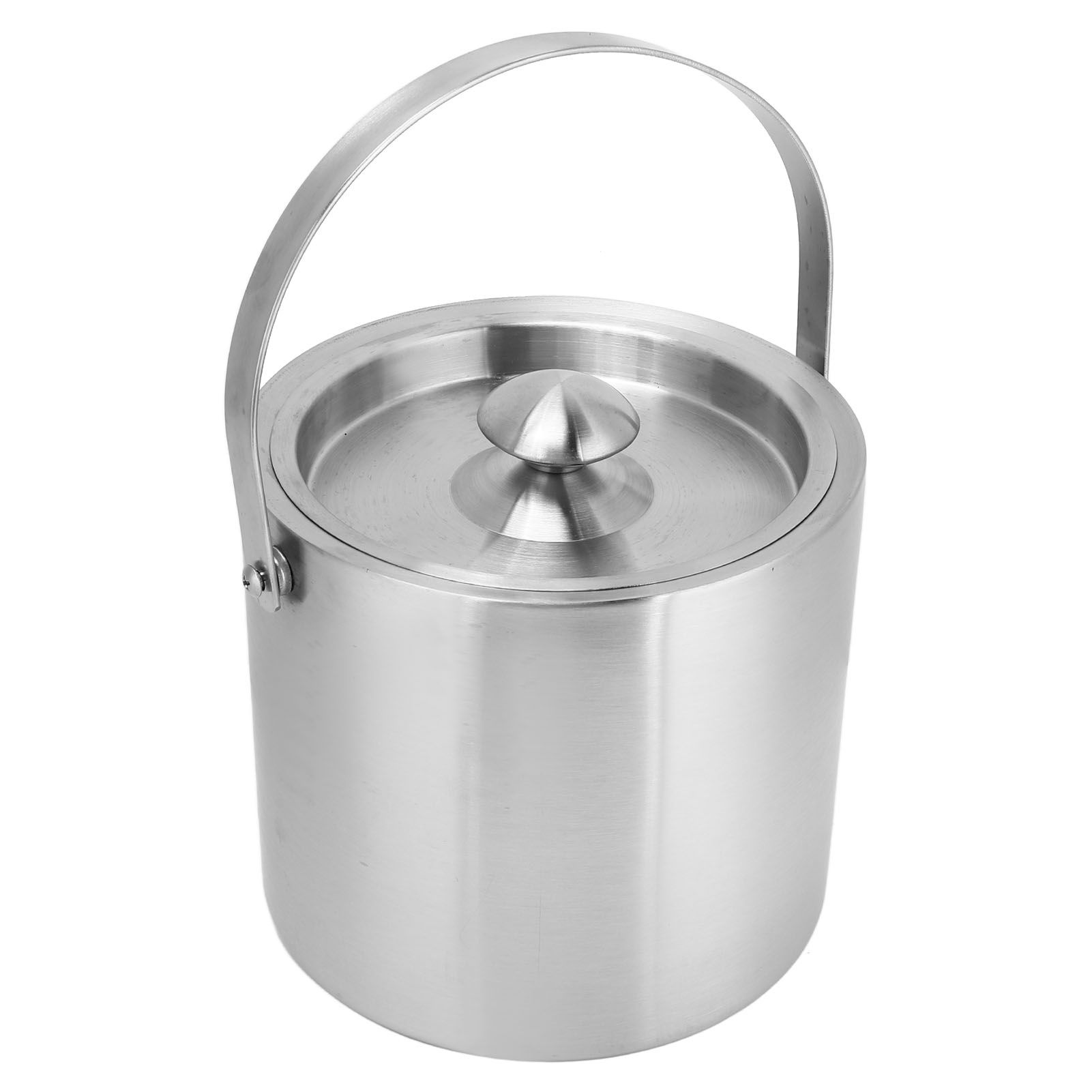 Ice Bucket Stainless Steel 3L Double Wall Insulated Ice Bucket with Lid for Beer Champagne - Image 7