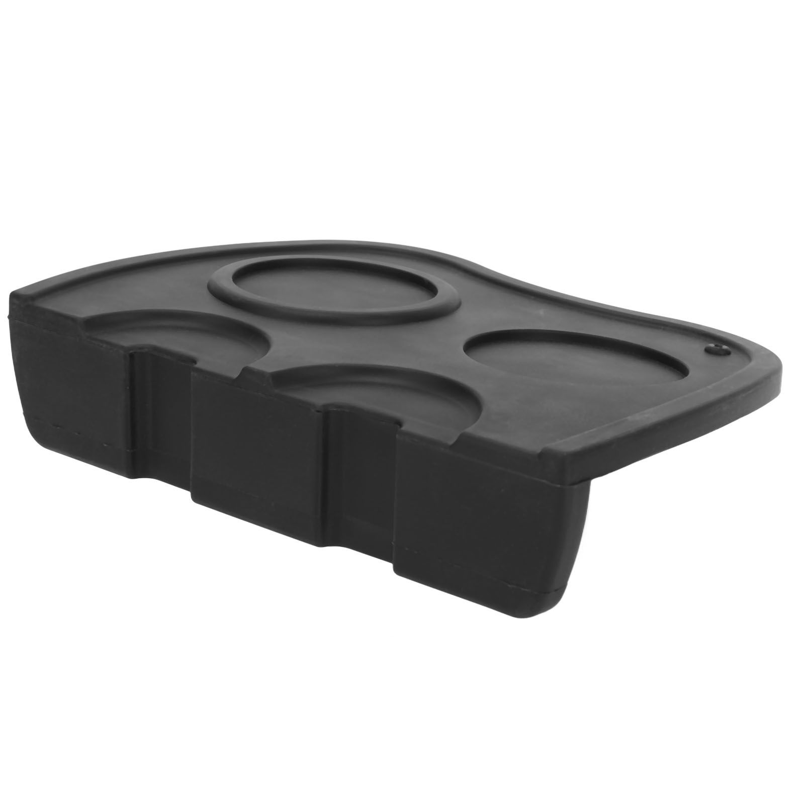 Tampering Corner Mat Silicone Tamping Pad Coffee Tamper Mat Double Heads for Kitchen Pub Coffee Accessories Black - Image 5