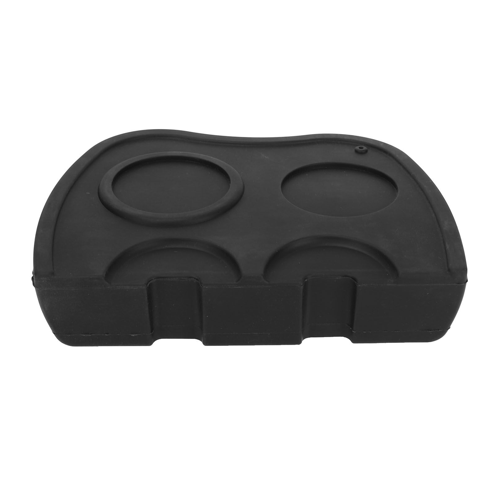 Tampering Corner Mat Silicone Tamping Pad Coffee Tamper Mat Double Heads for Kitchen Pub Coffee Accessories Black - Image 6