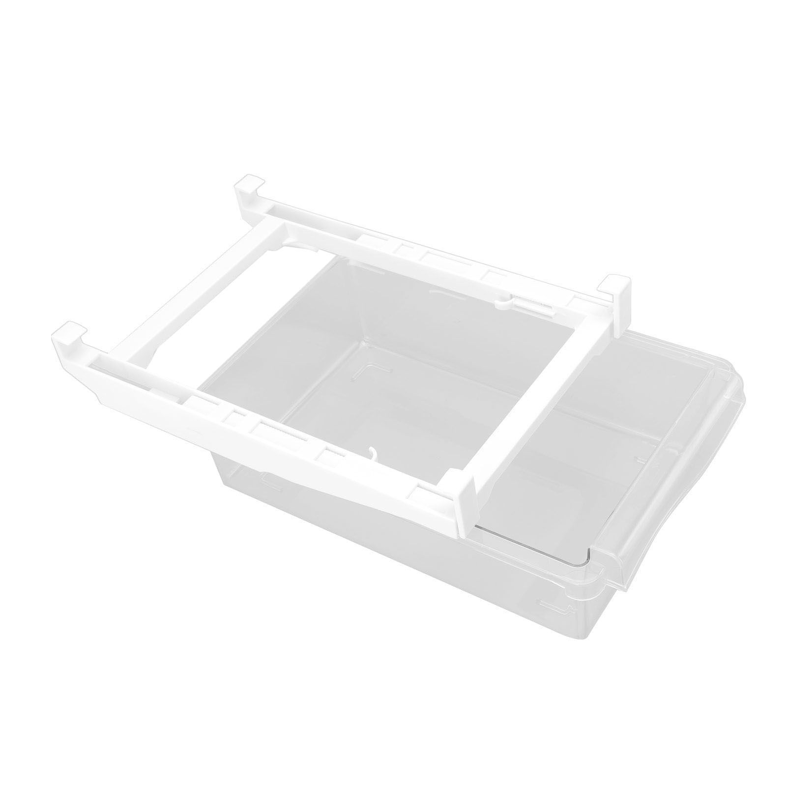 Refrigerator Organizer Bins Extended Handle Spring Lever BPA Free 1 Grid Hanging Fridge Drawer Organizer for Food Fruit Vegetable Box - Image 5