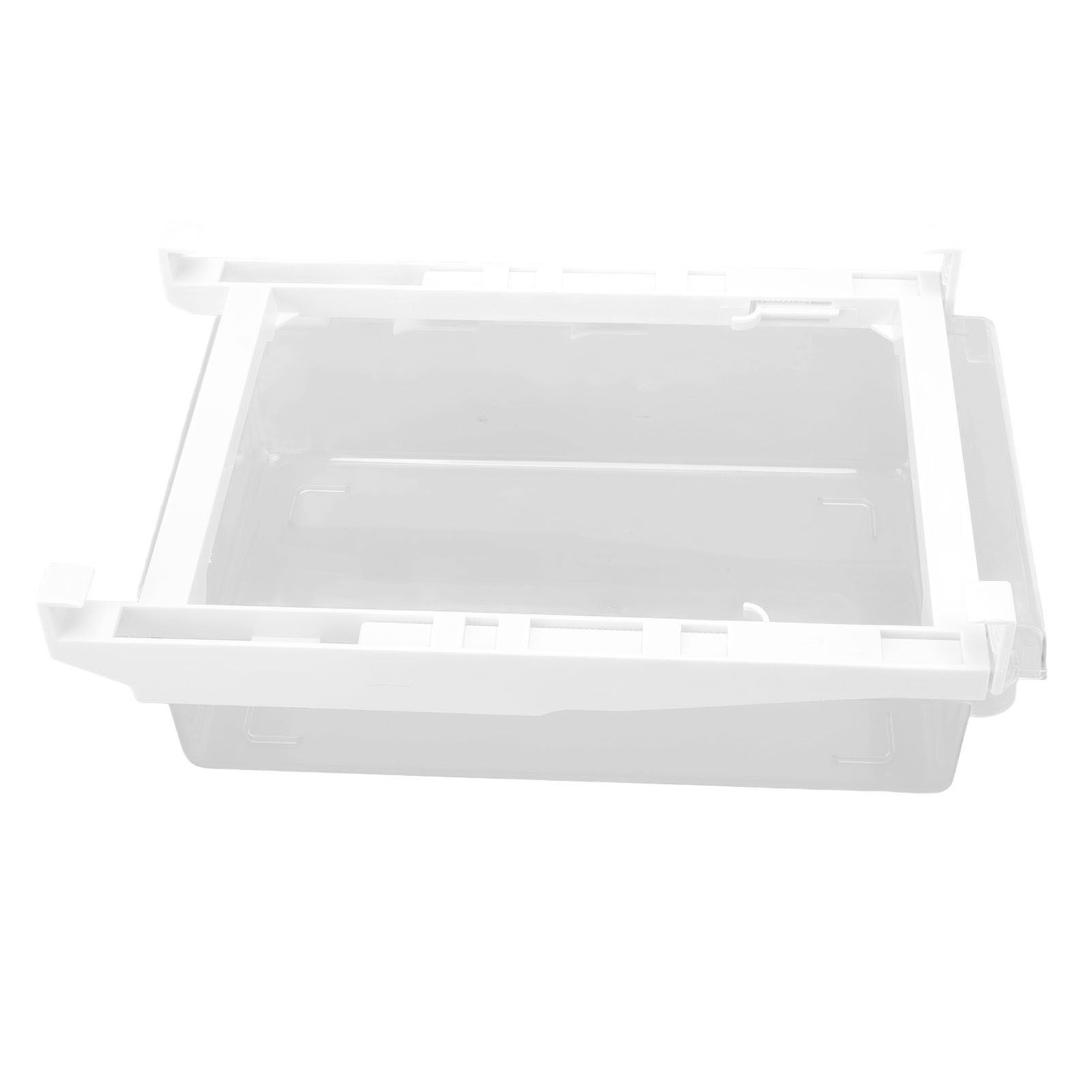 Refrigerator Organizer Bins Extended Handle Spring Lever BPA Free 1 Grid Hanging Fridge Drawer Organizer for Food Fruit Vegetable Box - Image 6