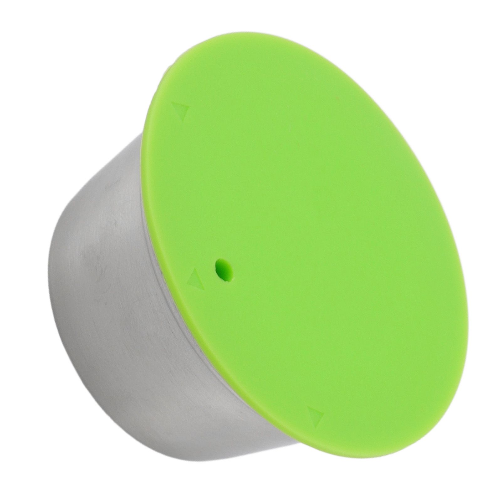 Refillable Coffee Capsule Stainless Steel High Temperature Resistant Reusable Coffe Pod for Home Green - Image 5