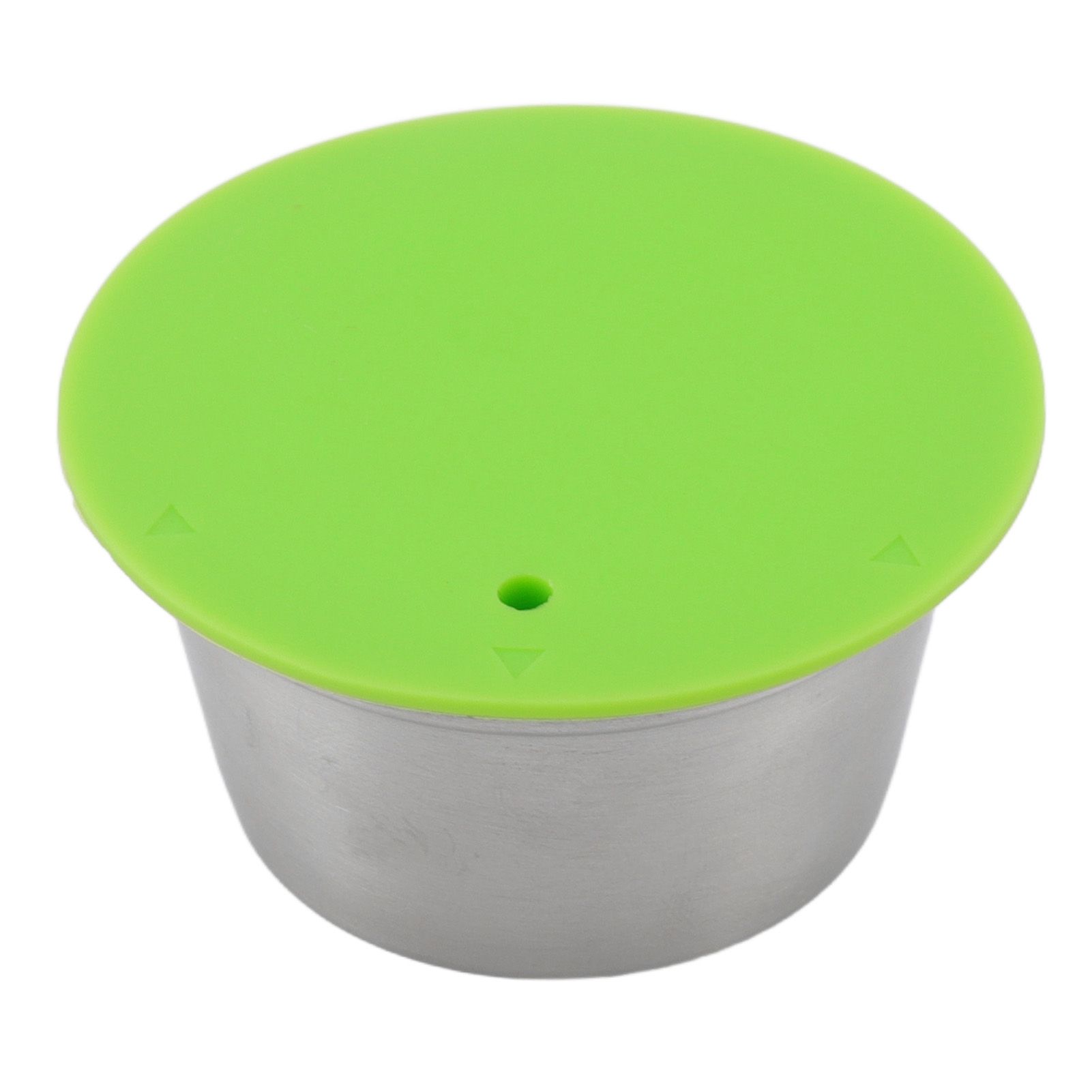 Refillable Coffee Capsule Stainless Steel High Temperature Resistant Reusable Coffe Pod for Home Green - Image 6