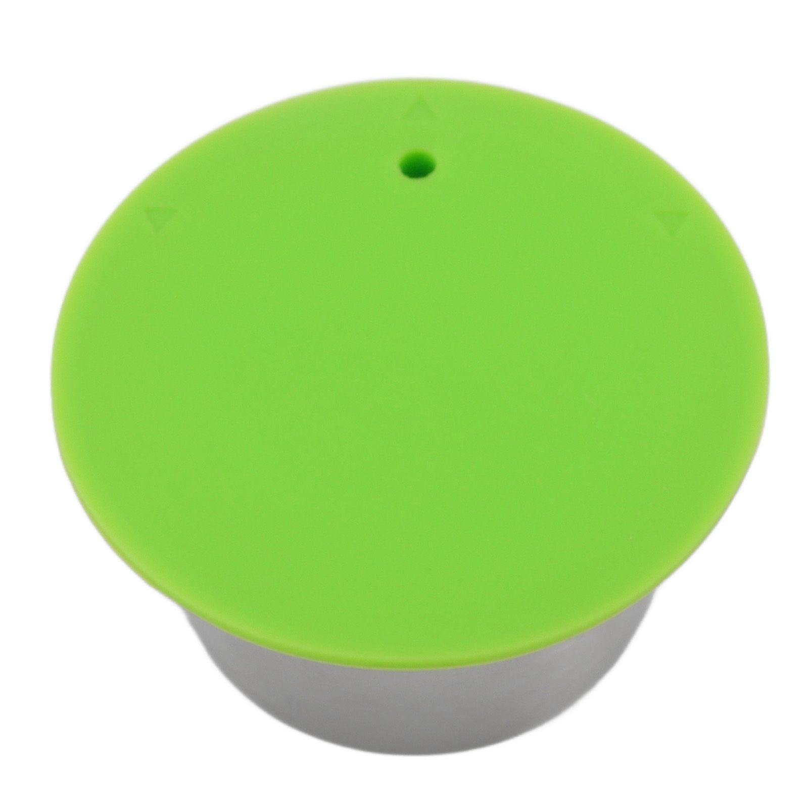 Refillable Coffee Capsule Stainless Steel High Temperature Resistant Reusable Coffe Pod for Home Green - Image 7