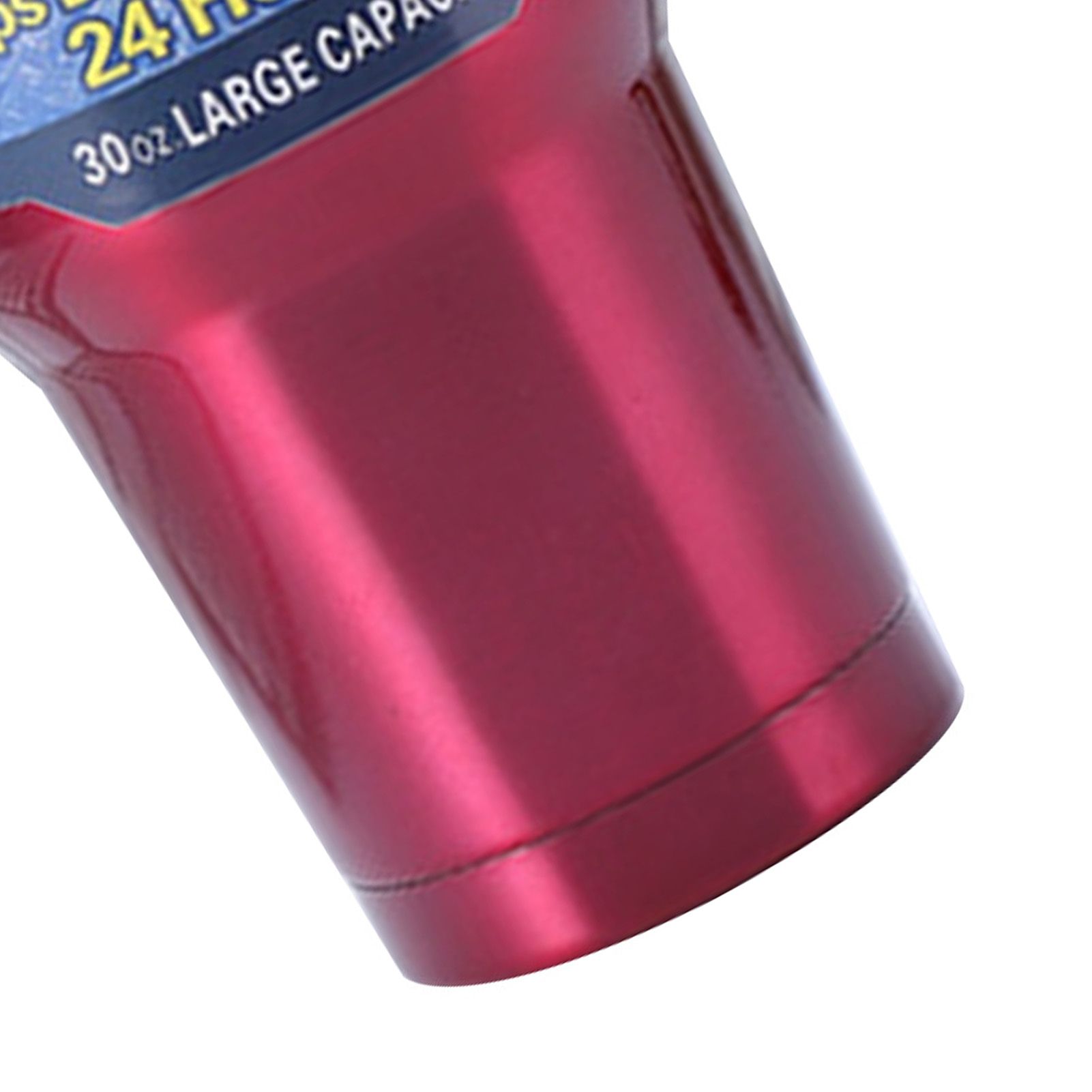 Insulated Tumbler 30oz Drink Cup Stainless Steel with Lid for Sports Camping Picnic Red - Image 4