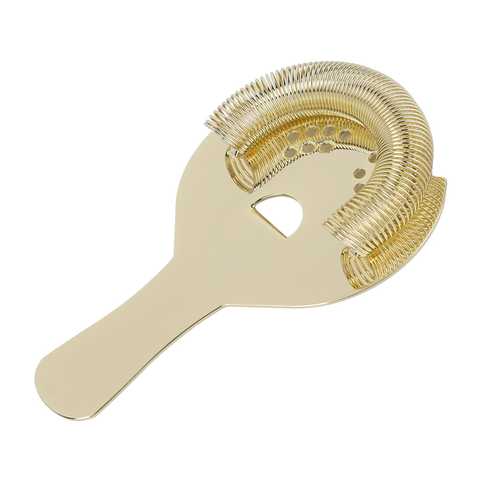 Cocktail Strainer Fine Filter Rust Proof Stainless Steel Portable Professional Bar Strainer for Home Party Bars Gold - Image 5
