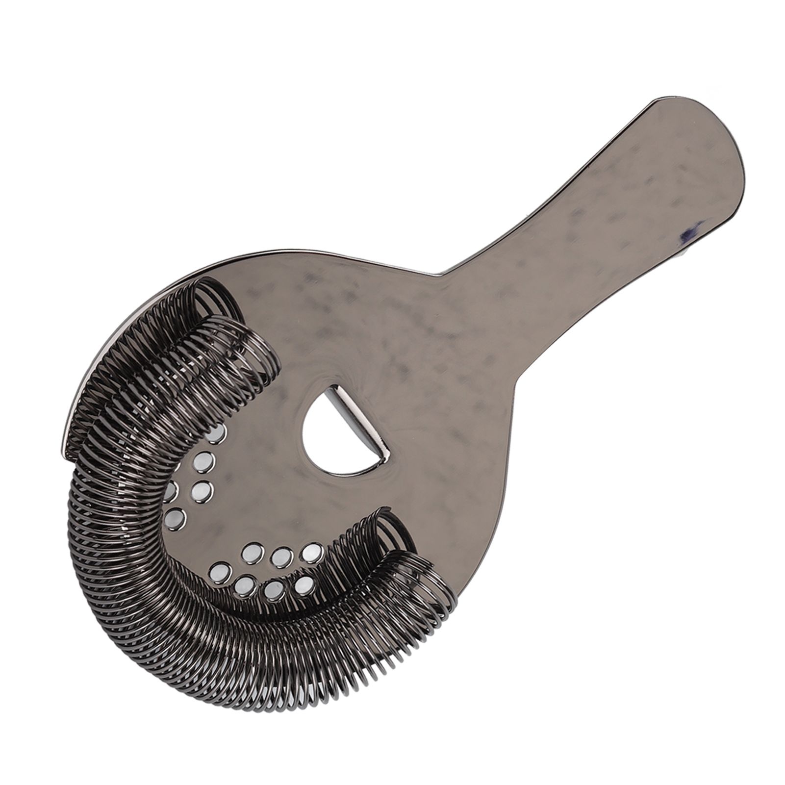 Cocktail Strainer Fine Filter Rust Proof Stainless Steel Portable Professional Bar Strainer for Home Party Bars Black - Image 3