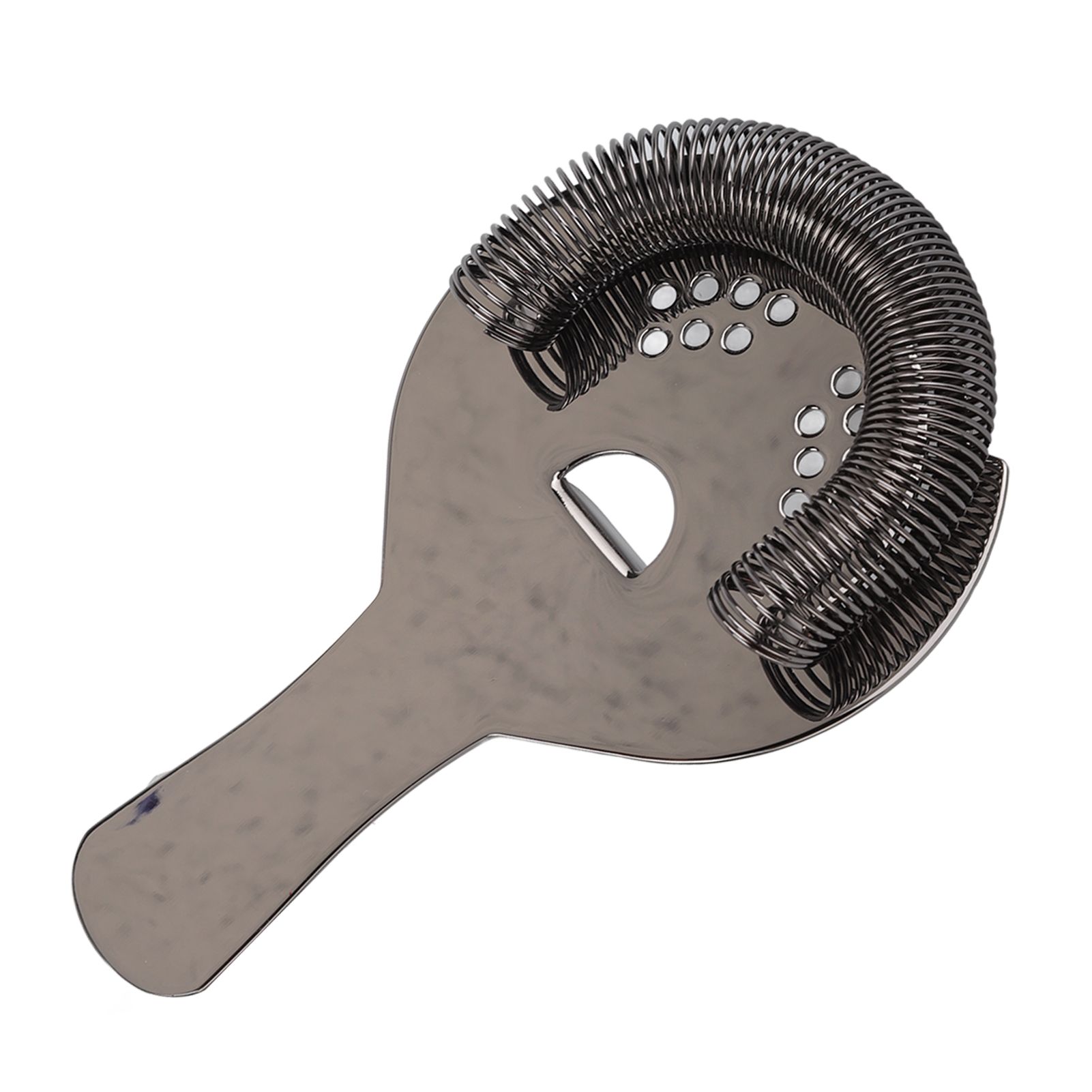 Cocktail Strainer Fine Filter Rust Proof Stainless Steel Portable Professional Bar Strainer for Home Party Bars Black - Image 5