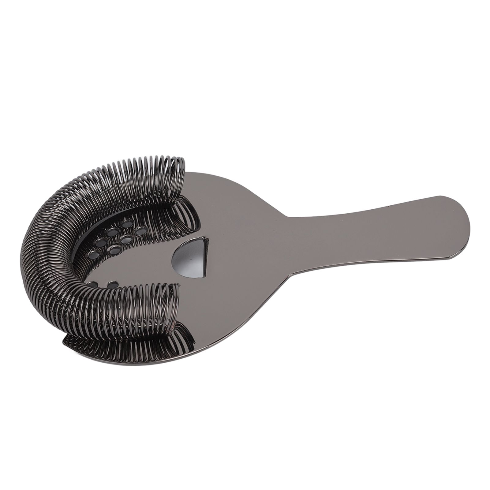Cocktail Strainer Fine Filter Rust Proof Stainless Steel Portable Professional Bar Strainer for Home Party Bars Black - Image 8