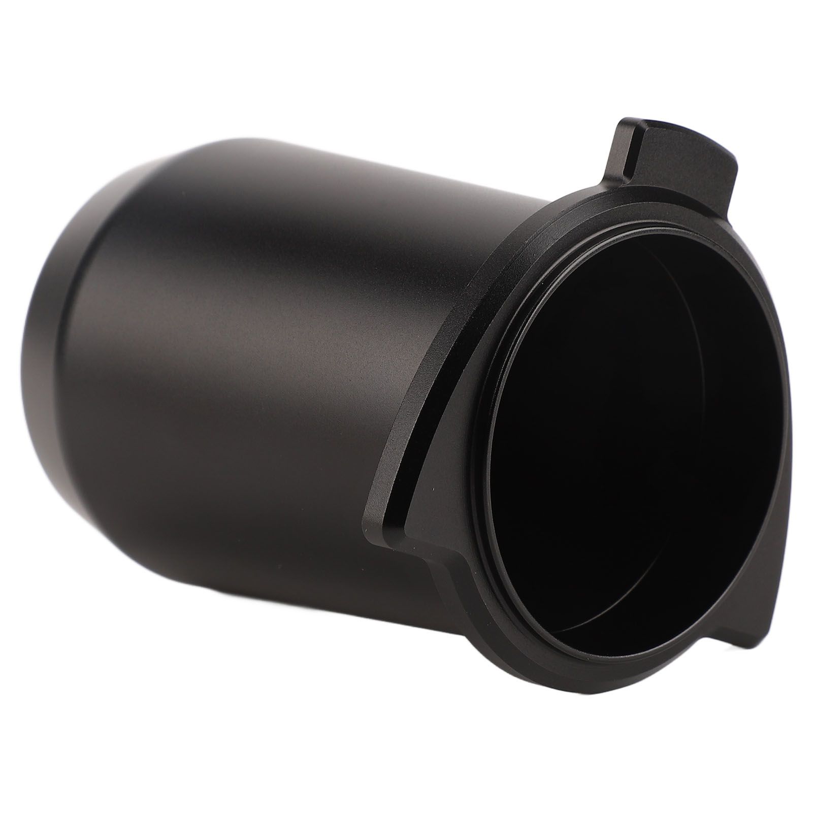 Coffee Powder Cup 54mm Aluminum Alloy Powder Feeder Cup Compact Lightweight Anti Flying Coffee Dosing Mug for Breville 8 Black - Image 3