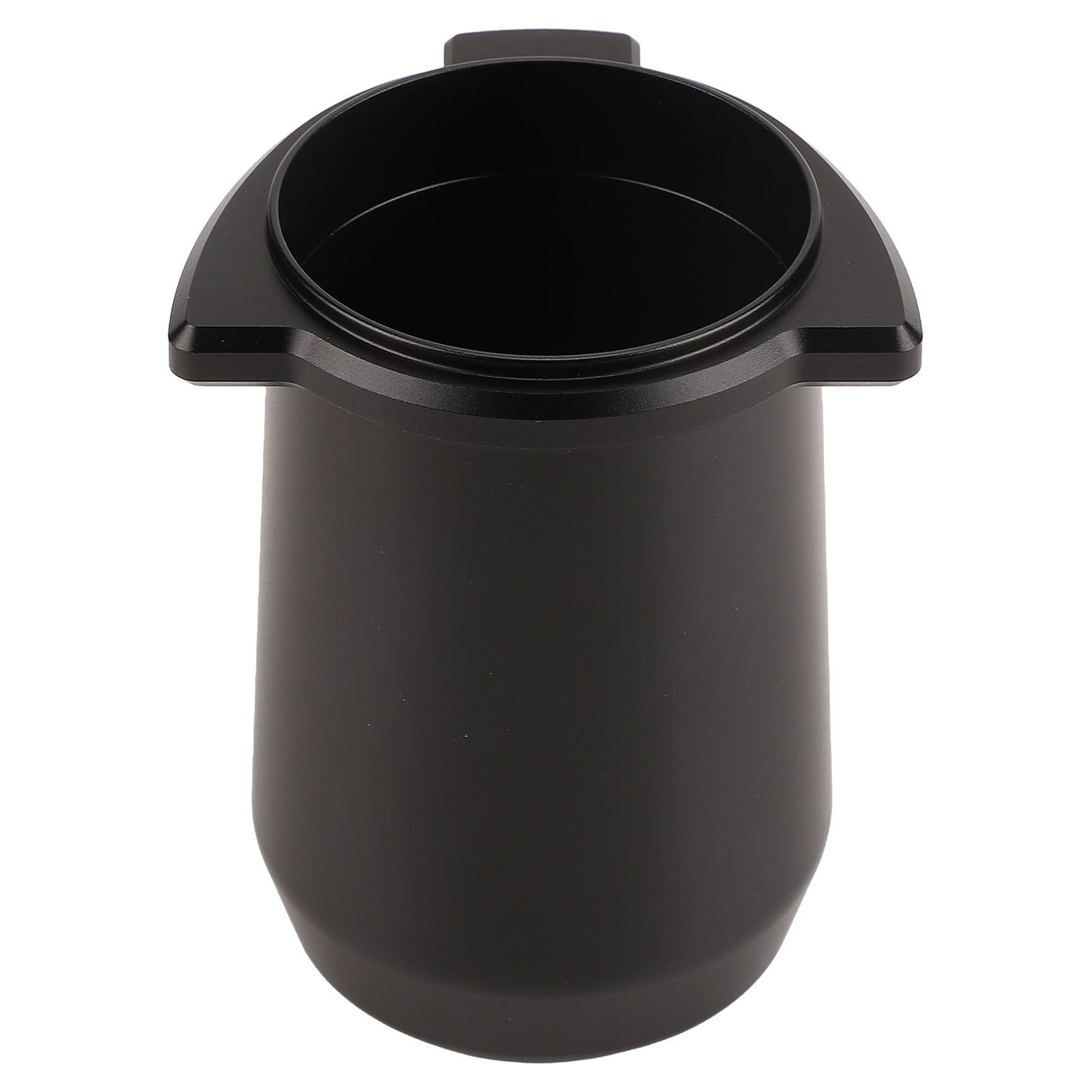 Coffee Powder Cup 54mm Aluminum Alloy Powder Feeder Cup Compact Lightweight Anti Flying Coffee Dosing Mug for Breville 8 Black - Image 4