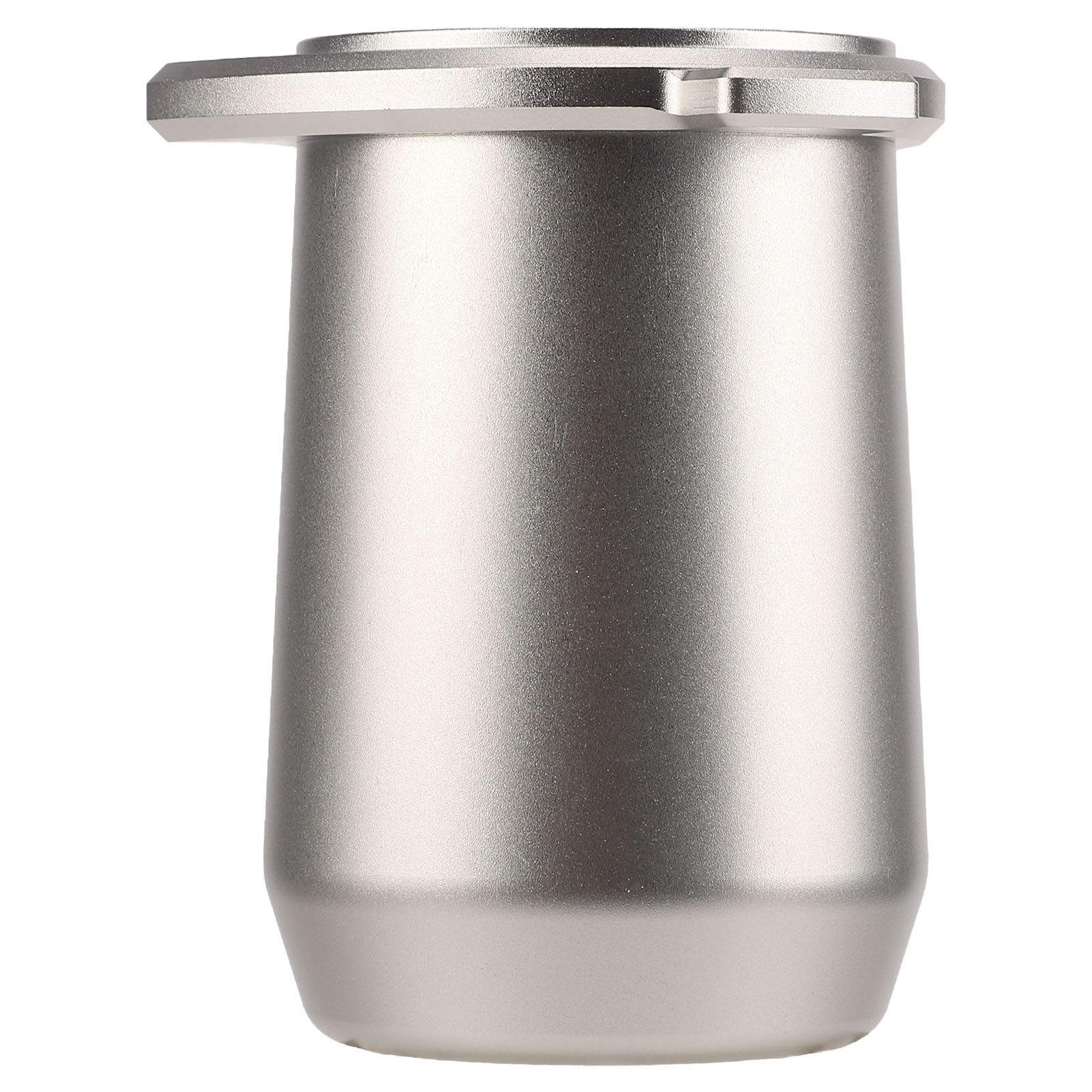 Coffee Powder Cup 54mm Aluminum Alloy Powder Feeder Cup Compact Lightweight Anti Flying Coffee Dosing Mug for Breville 8 Silver - Image 1