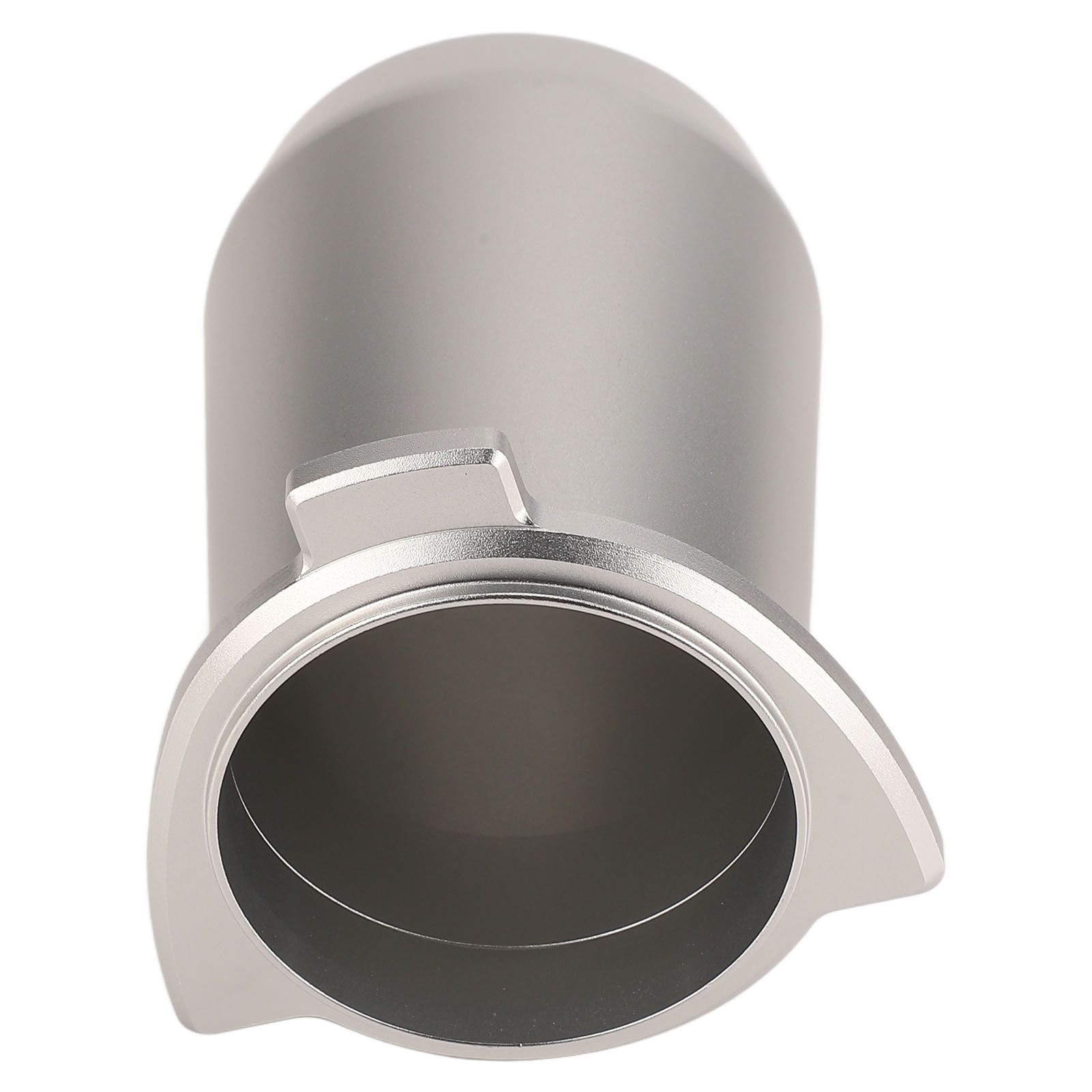 Coffee Powder Cup 54mm Aluminum Alloy Powder Feeder Cup Compact Lightweight Anti Flying Coffee Dosing Mug for Breville 8 Silver - Image 6