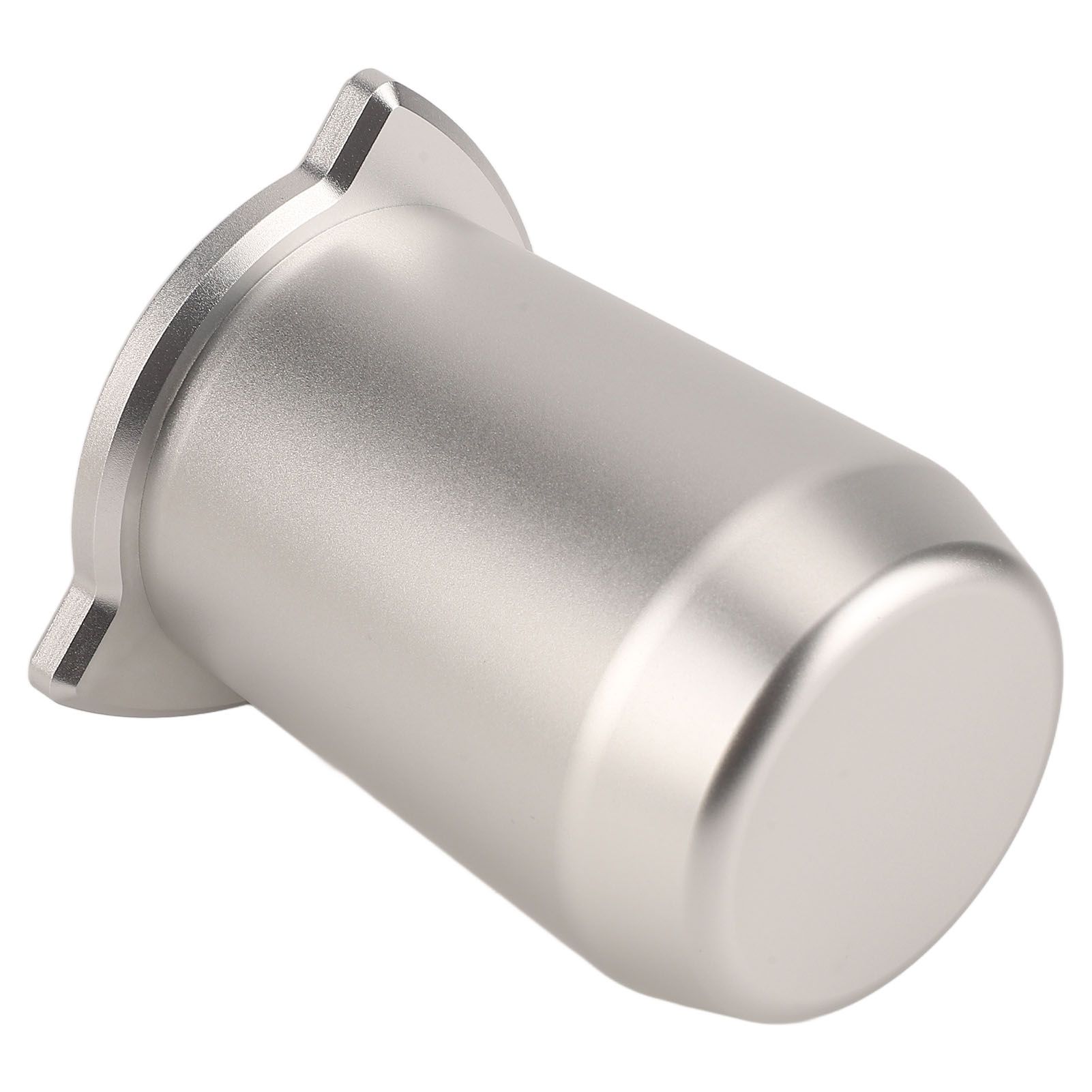Coffee Powder Cup 54mm Aluminum Alloy Powder Feeder Cup Compact Lightweight Anti Flying Coffee Dosing Mug for Breville 8 Silver - Image 7