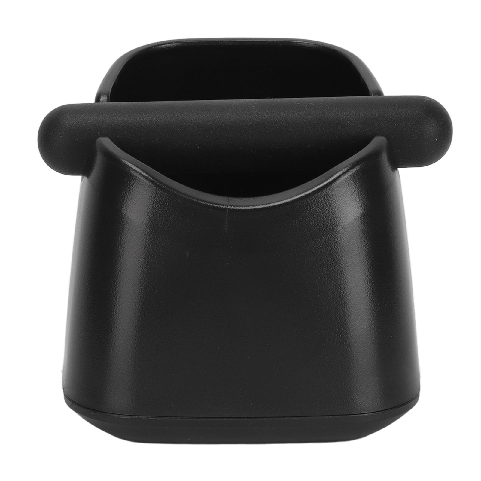 Coffee Knock Box Drop Resistant Prevent Slip Small Knock Container with Removable Knock Bar for Coffee Ground Black - Image 2