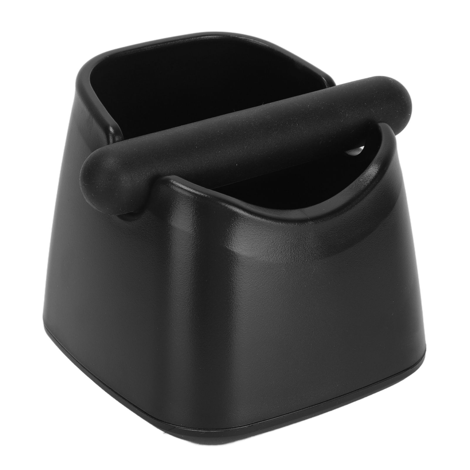 Coffee Knock Box Drop Resistant Prevent Slip Small Knock Container with Removable Knock Bar for Coffee Ground Black - Image 4