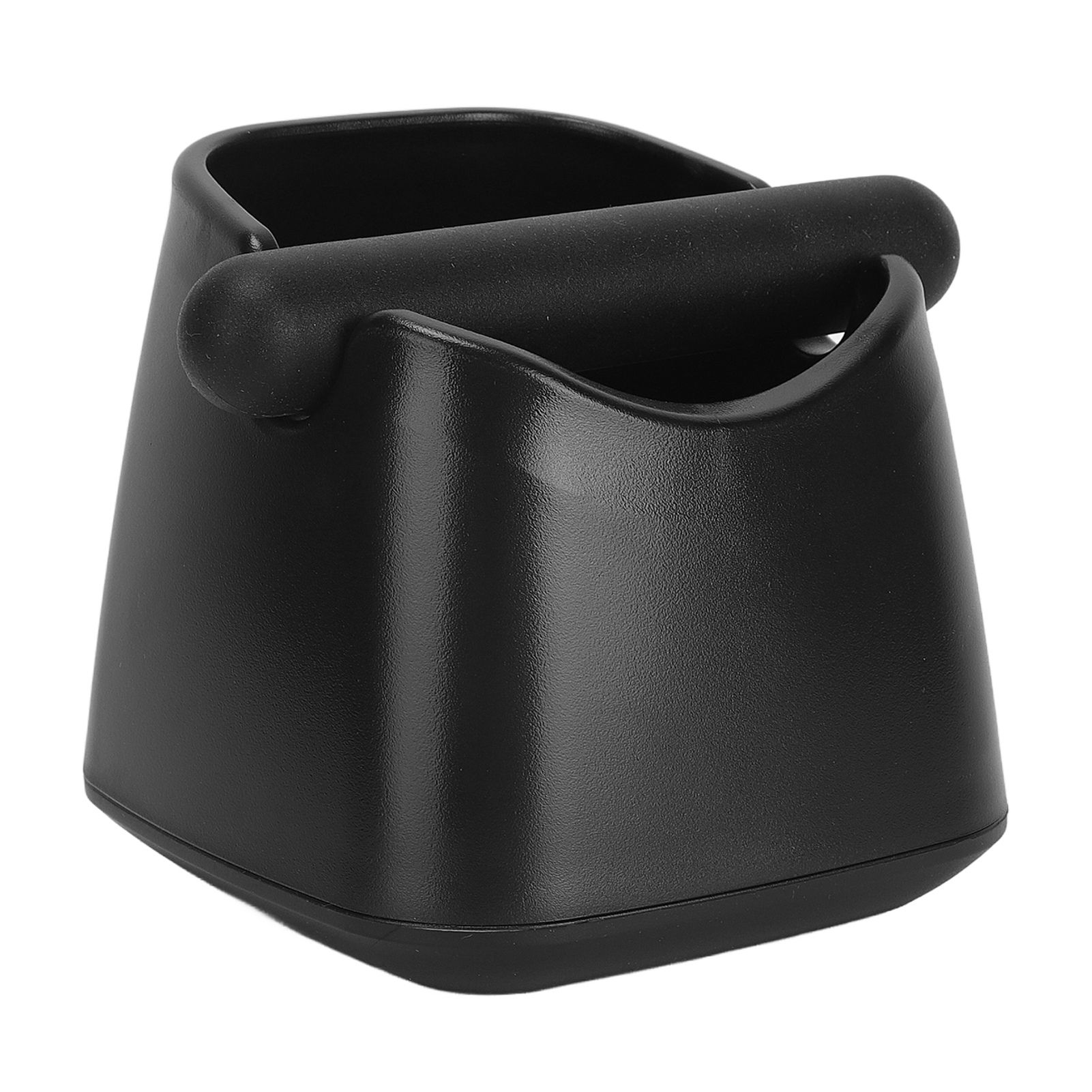 Coffee Knock Box Drop Resistant Prevent Slip Small Knock Container with Removable Knock Bar for Coffee Ground Black - Image 5