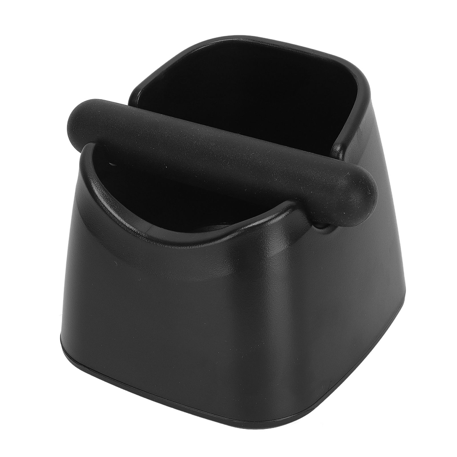 Coffee Knock Box Drop Resistant Prevent Slip Small Knock Container with Removable Knock Bar for Coffee Ground Black - Image 6