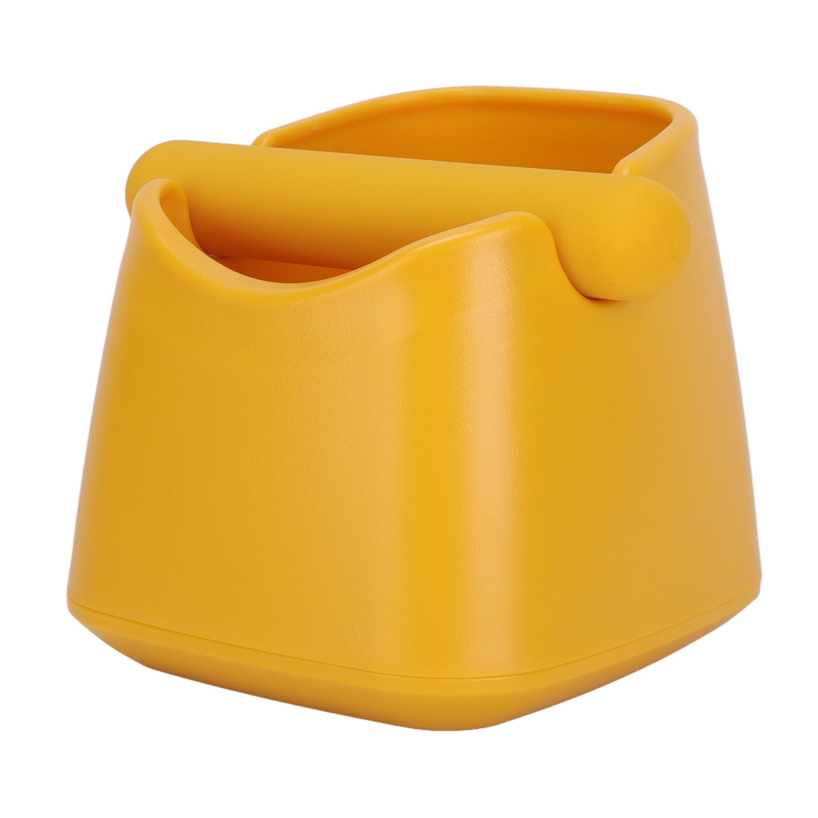 Coffee Knock Box Drop Resistant Prevent Slip Small Knock Container with Removable Knock Bar for Coffee Ground Yellow - Image 7