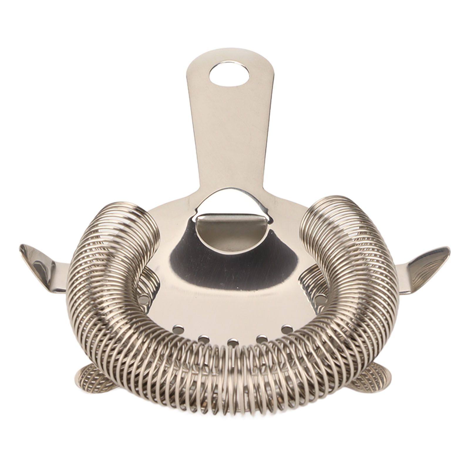 Stainless Steel Bar Strainer Multifunctional Cocktail Strainer Kitchen Household Wine Filter Colander - Image 1